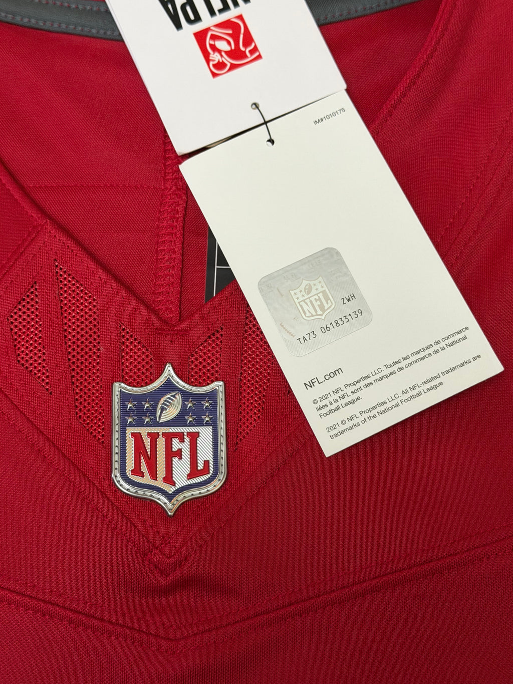 Fred Warner San Francisco 49ers Jersey #54 Nike Vapor Fuse Limited Stitched Red Size (Medium) NFL