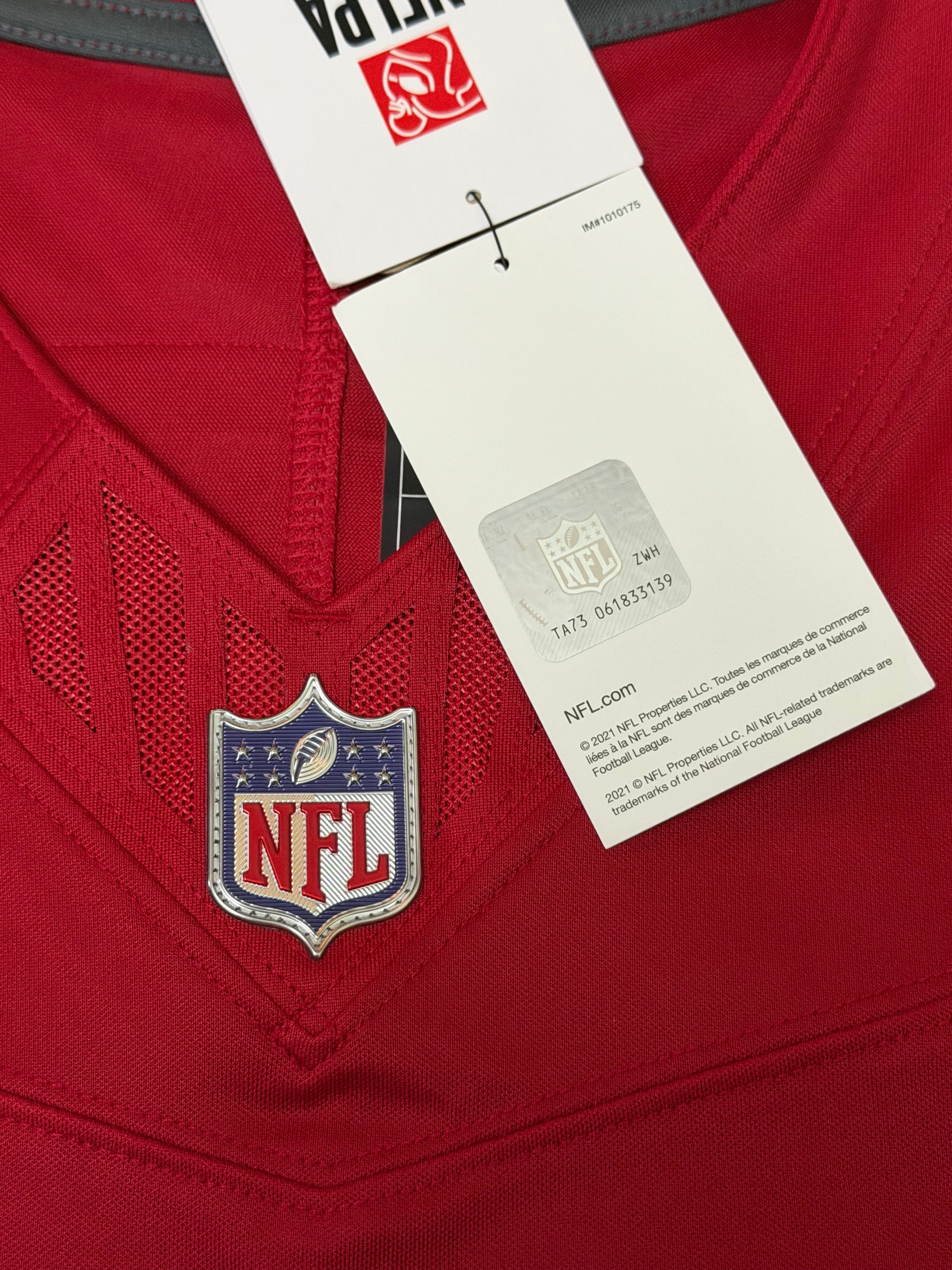 Fred Warner San Francisco 49ers Jersey #54 Nike Vapor Fuse Limited Stitched Red Size (Medium) NFL