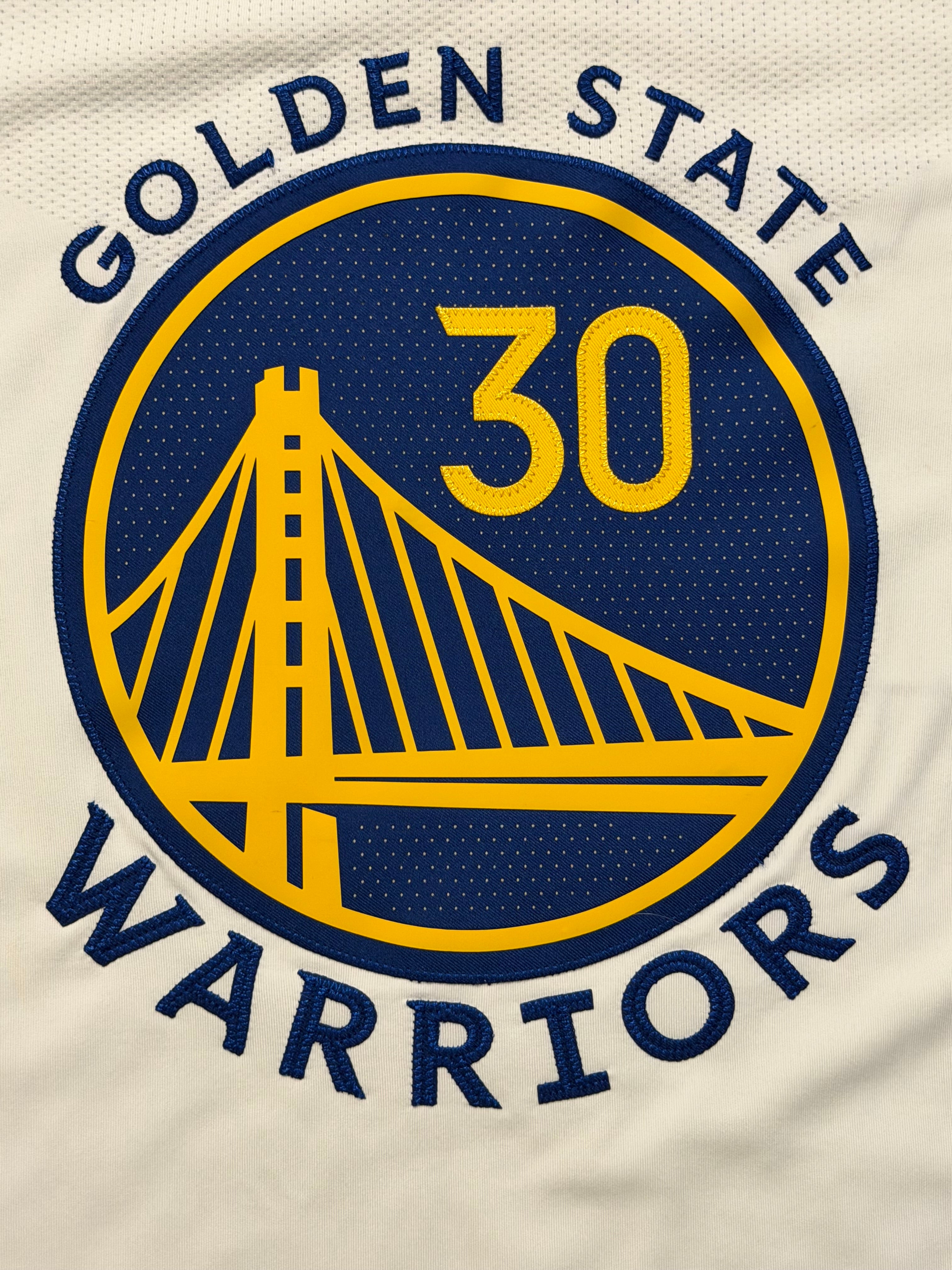 Steph Curry Golden State Warriors Jersey #30 Nike ADV Authentic White Size 48 (L) NBA