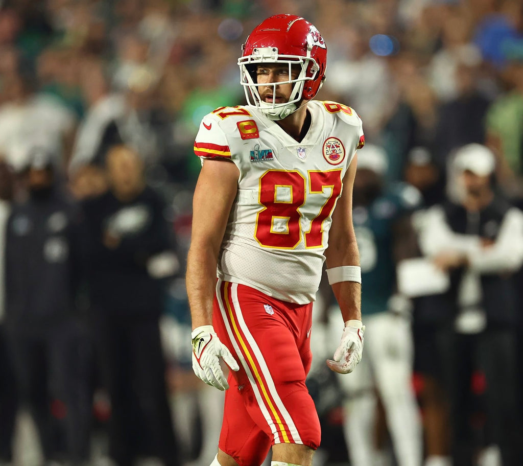 Travis Kelce Kansas City Chiefs Jersey #87 Nike Vapor Elite White Size 48 (XL) NFL