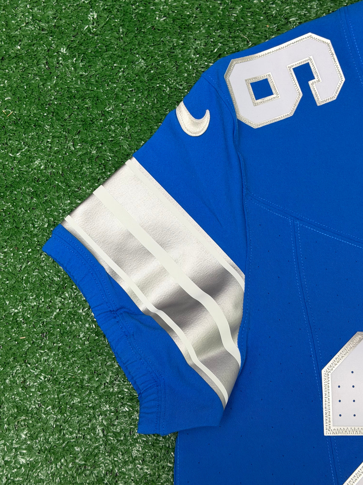 Jahmyr Gibbs Detroit Lions Jersey #26 Nike Vapor FUSE Elite Blue Size 40 (Medium) NFL