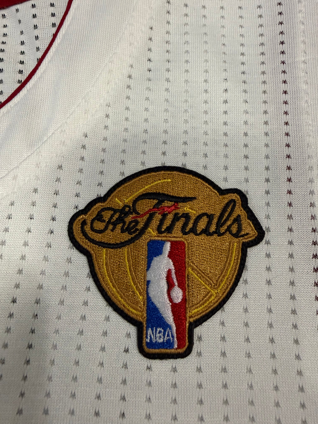 Lebron James Miami Heat Jersey #6 Adidas Climacool White Size (Large) NBA