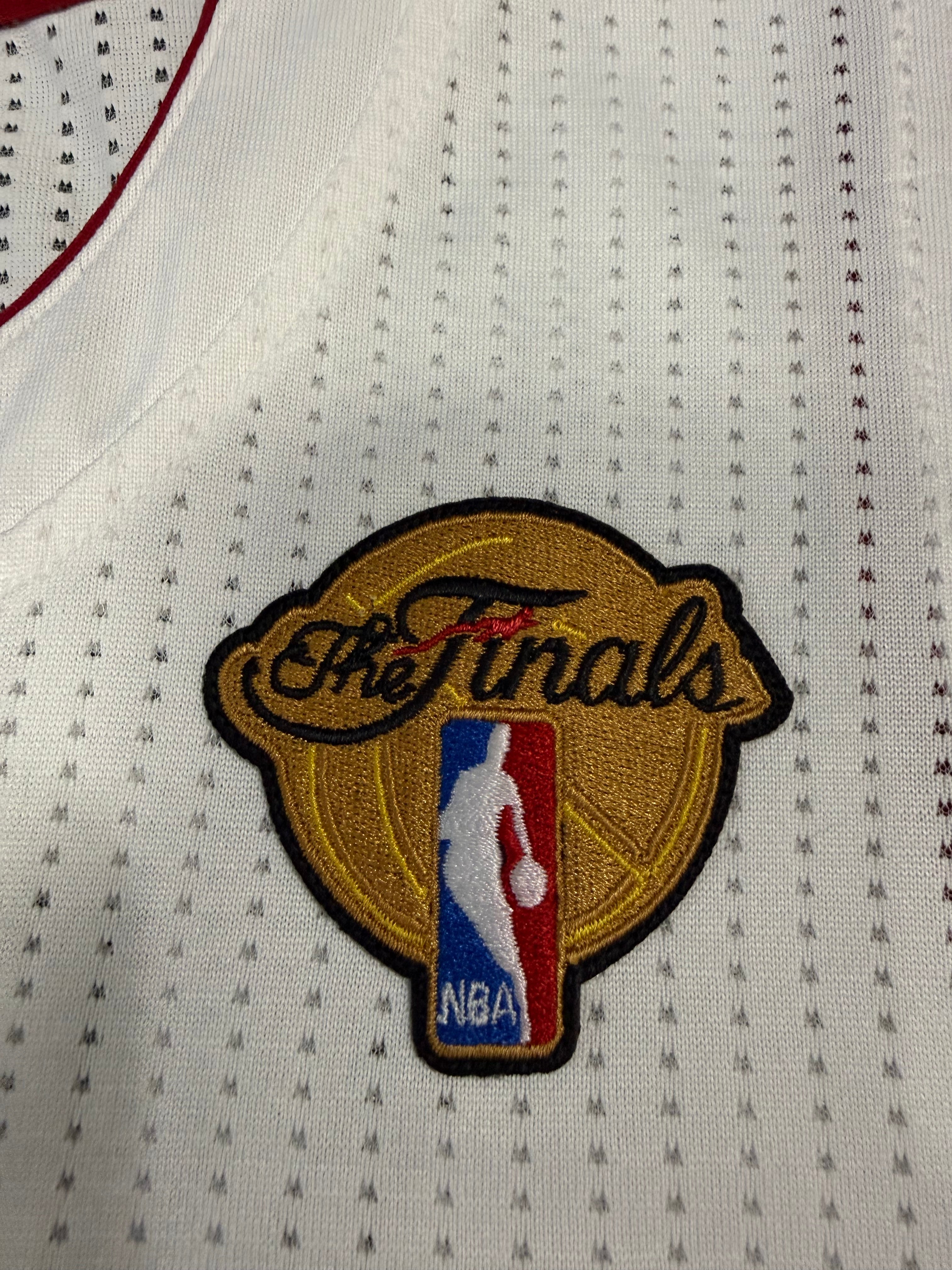 Lebron James Miami Heat Jersey #6 Adidas Climacool White Size (Large) NBA