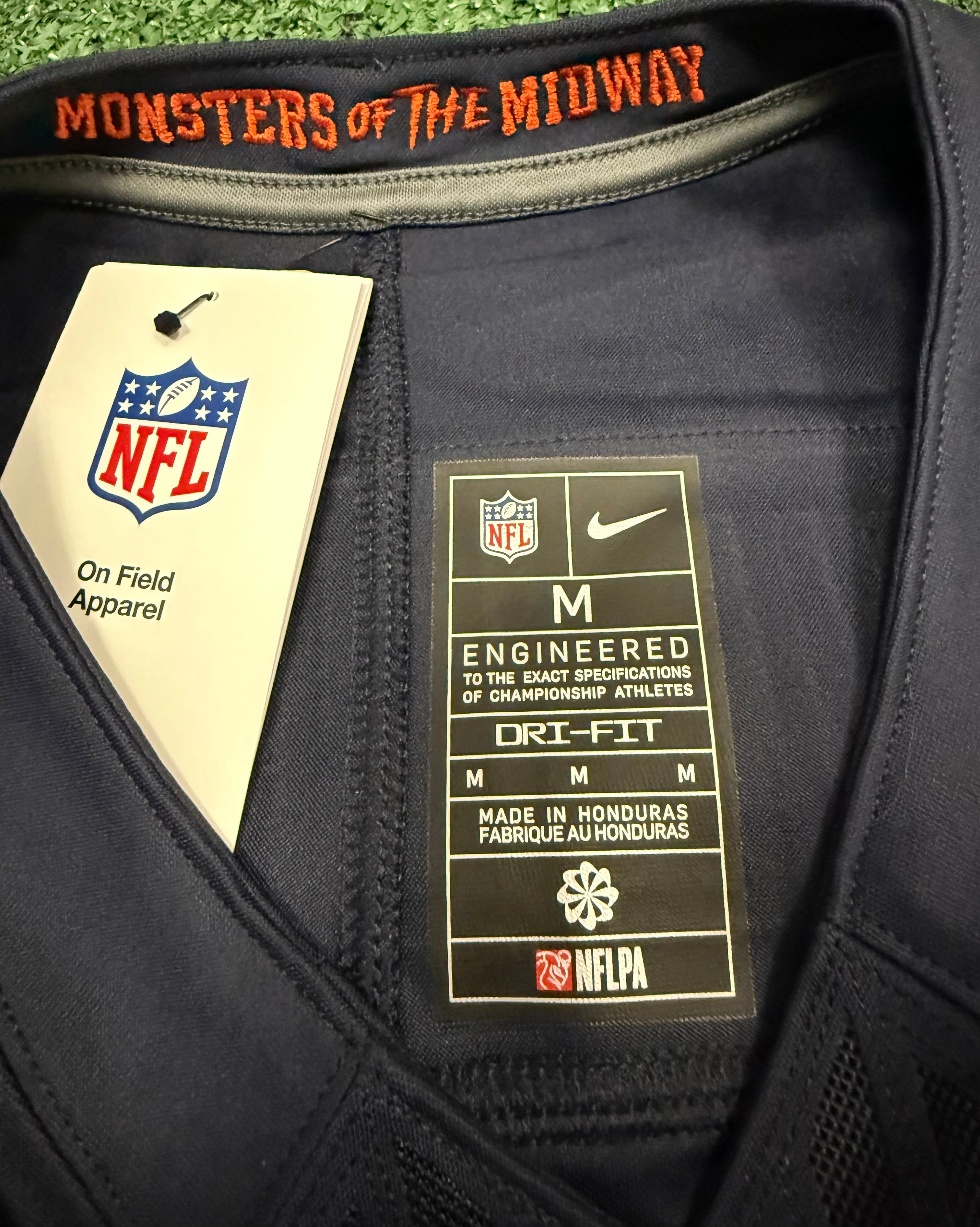 Caleb Williams Chicago Bears Jersey #18 Nike FUSE Rivalry Navy Size (Medium) NFL