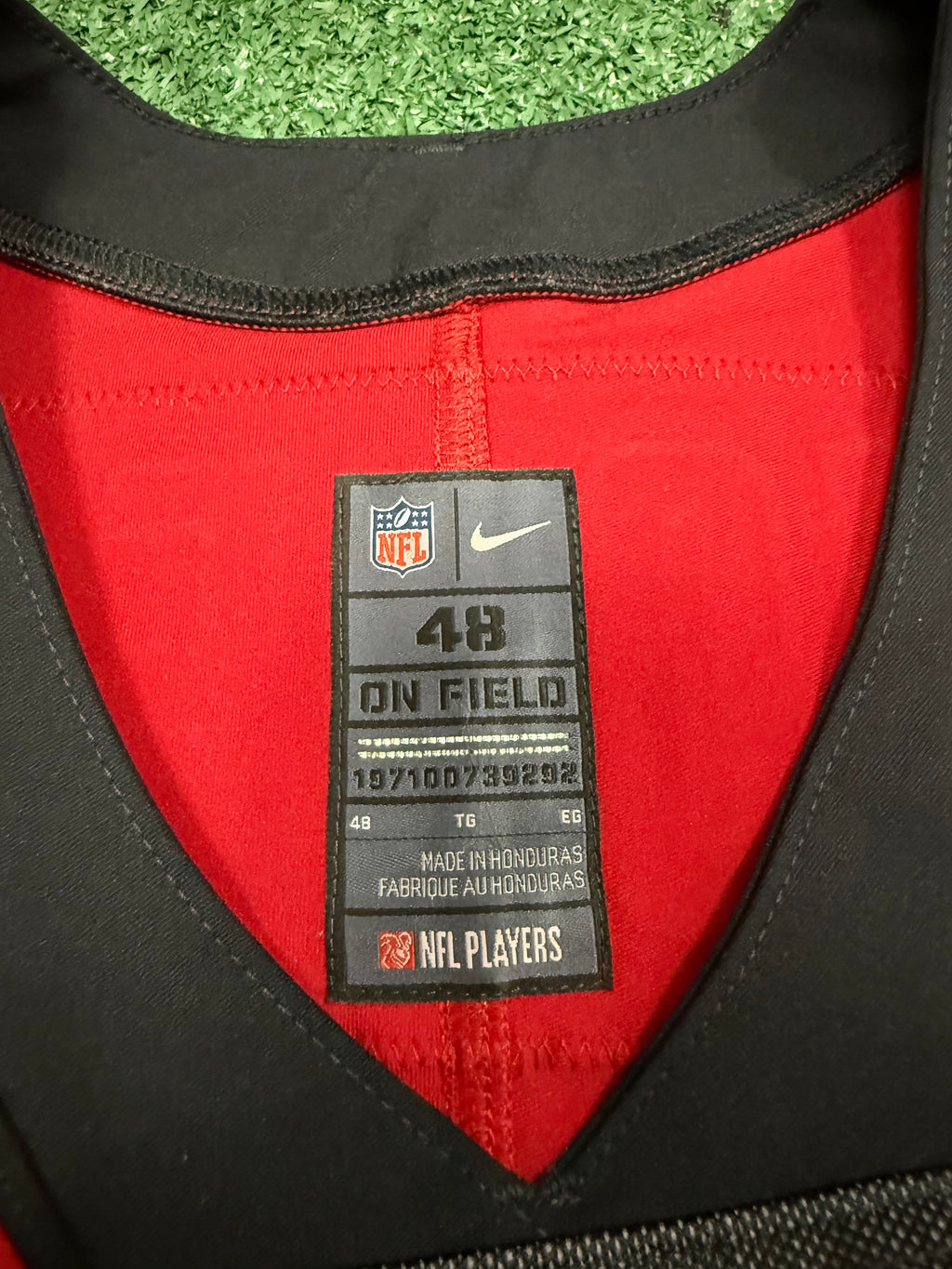 Julio Jones Atlanta Falcons Jersey #11 Nike Vapor Elite Red Size 48 (XL) NFL