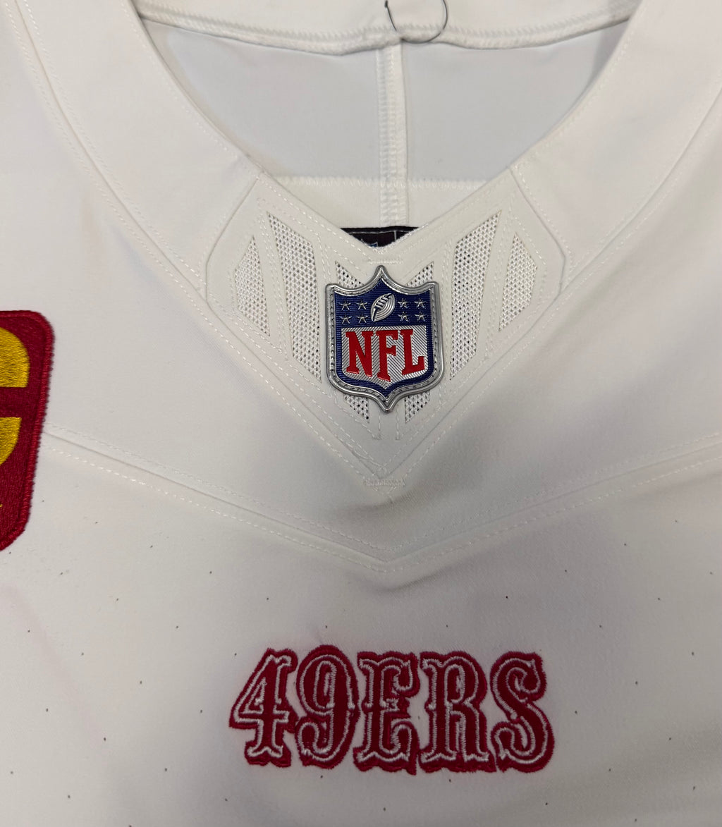 Fred Warner San Francisco 49ers
Jersey #54 Nike Vapor FUSE Elite White Size 48 (XL) NFL