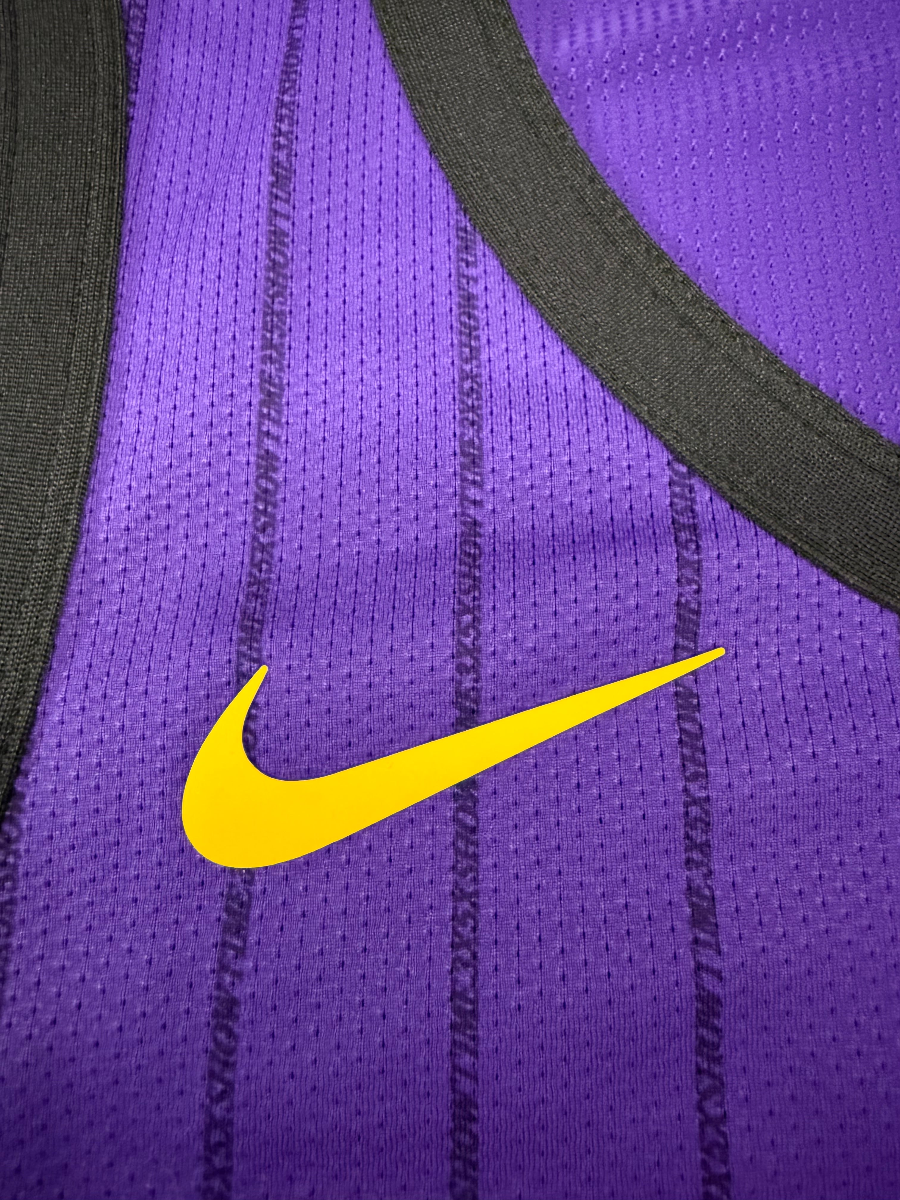 LeBron James Los Angeles Lakers Jersey #23 Nike VaporKnit Authentic Purple Size 52 (XL) NBA
