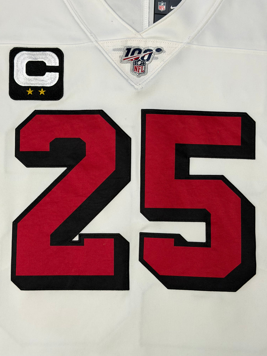 Richard Sherman San Francisco 49ers Jersey #25 Nike Vapor Limited White Size (Large) NFL