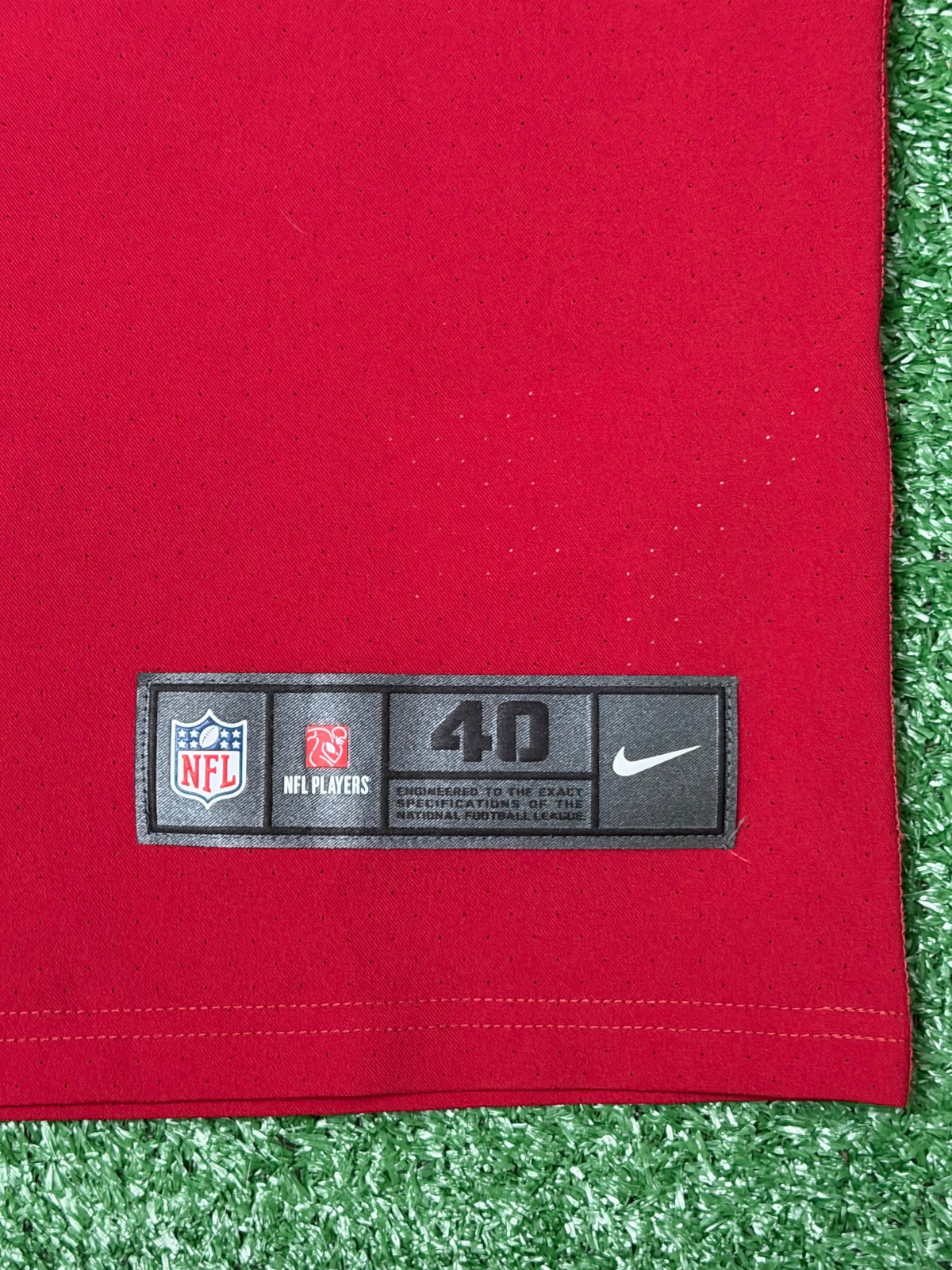 Fred Warner San Francisco 49ers
Jersey #54 Nike Vapor Elite red Size 40 (Medium) NFL