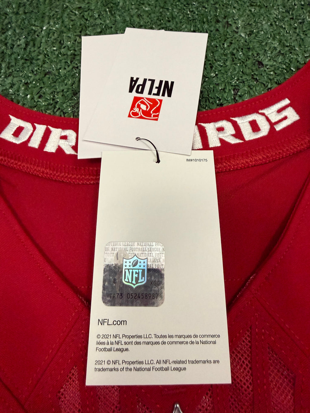 Bijan Robinson Atlanta Falcons Jersey #7 Nike Vapor FUSE Elite Red Size 44 (Large) NFL