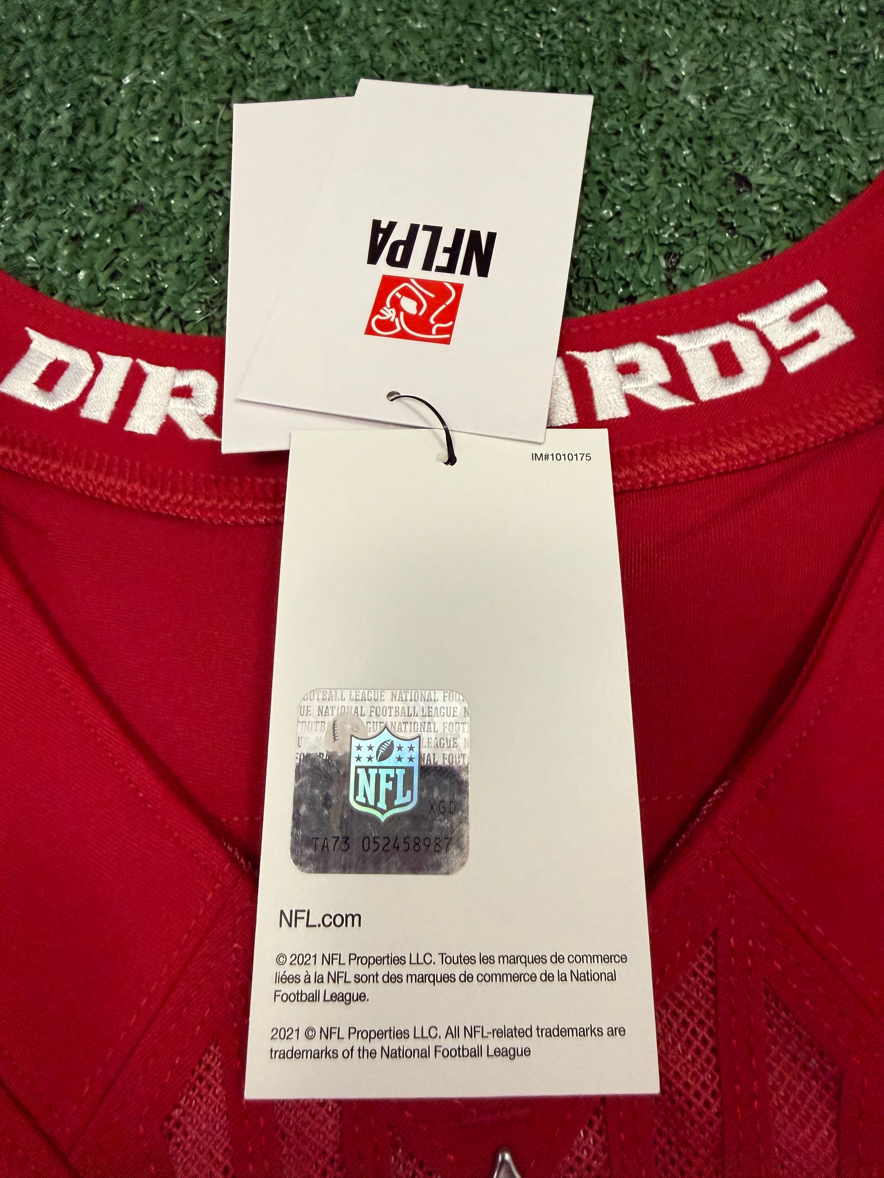 Bijan Robinson Atlanta Falcons Jersey #7 Nike Vapor FUSE Elite Red Size 44 (Large) NFL