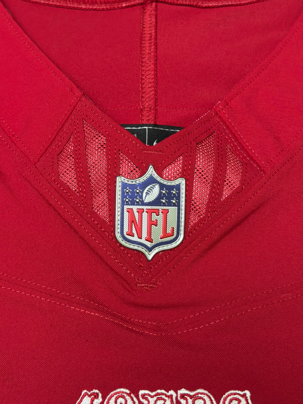 Fred Warner San Francisco 49ers Jersey #54 Nike Vapor FUSE Elite Red Size 48 (XL) NFL