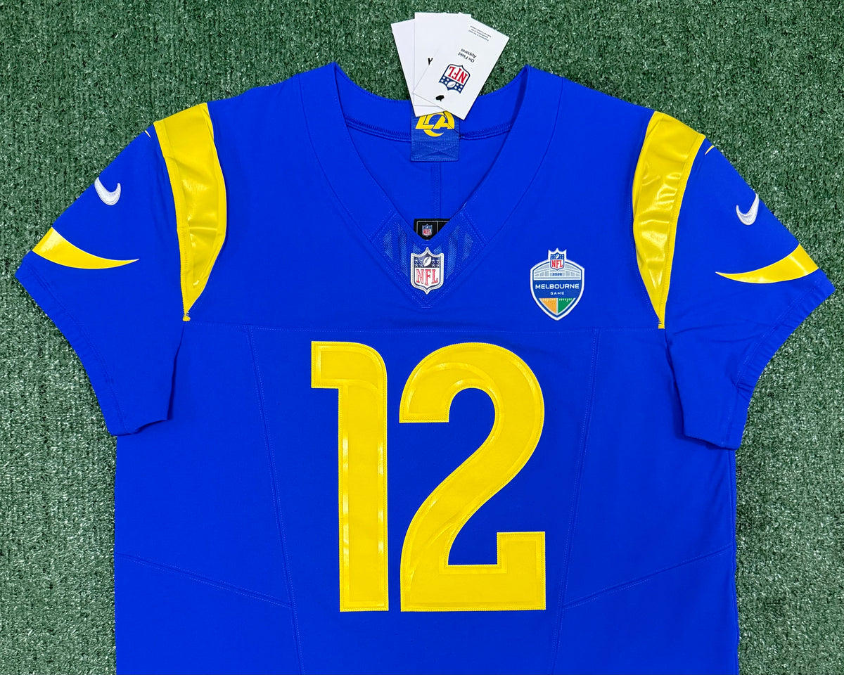 Puka Nacua Los Angeles Rams
Jersey #12 Nike Vapor FUSE Elite blue Size 44 (Large) NFL