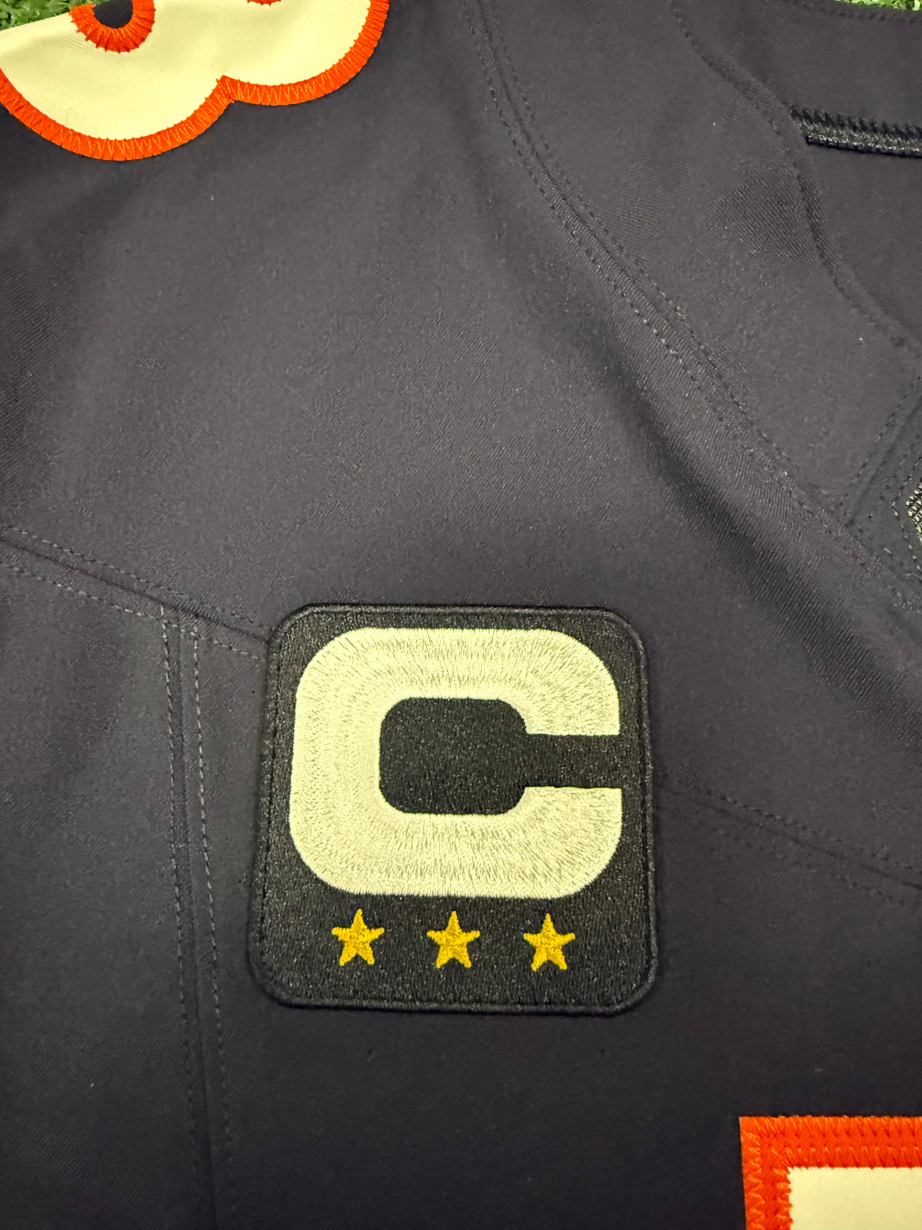 Caleb Williams Chicago Bears Jersey #18 Nike Vapor FUSE Elite Navy Size 40 (Medium) NFL