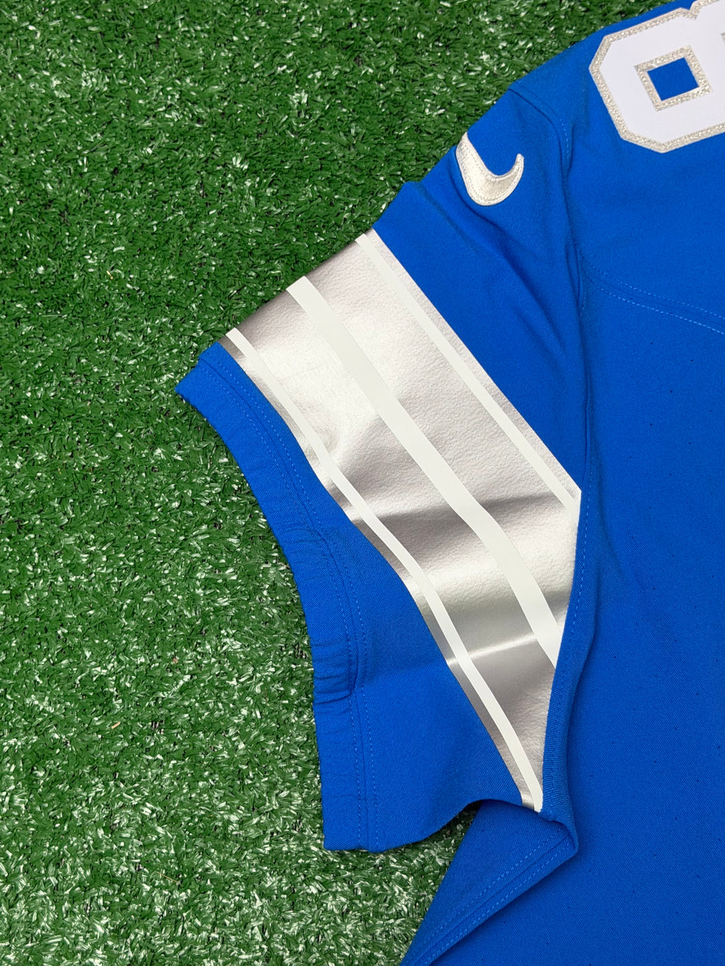 Penei Sewell Detroit Lions Jersey #58 Nike Vapor FUSE Elite Blue 48 (XL) NFL
