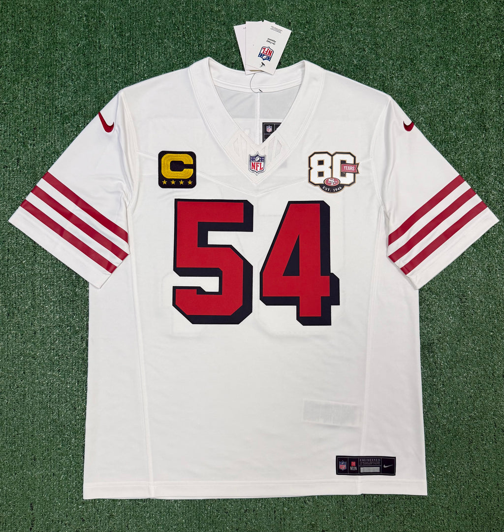 Fred Warner San Francisco 49ers
Jersey #54 Nike FUSE Limited White Size (Large) NFL