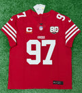 Nick Bosa San Francisco 49ers Jersey #97 Nike Vapor FUSE Elite Red Size 48 (XL) NFL