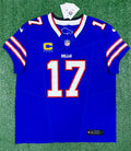 Josh Allen Buffalo Bills Jersey #17 Nike Vapor Fuse Elite Blue Size 48 (XL) NFL