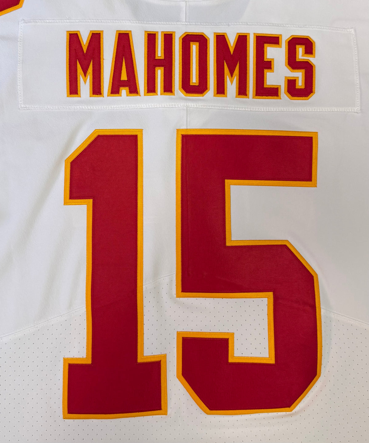 Patrick Mahomes Kansas City Chiefs Jersey #15 Nike Vapor Elite White Size 48 (XL) NFL READ DESCRIPTION