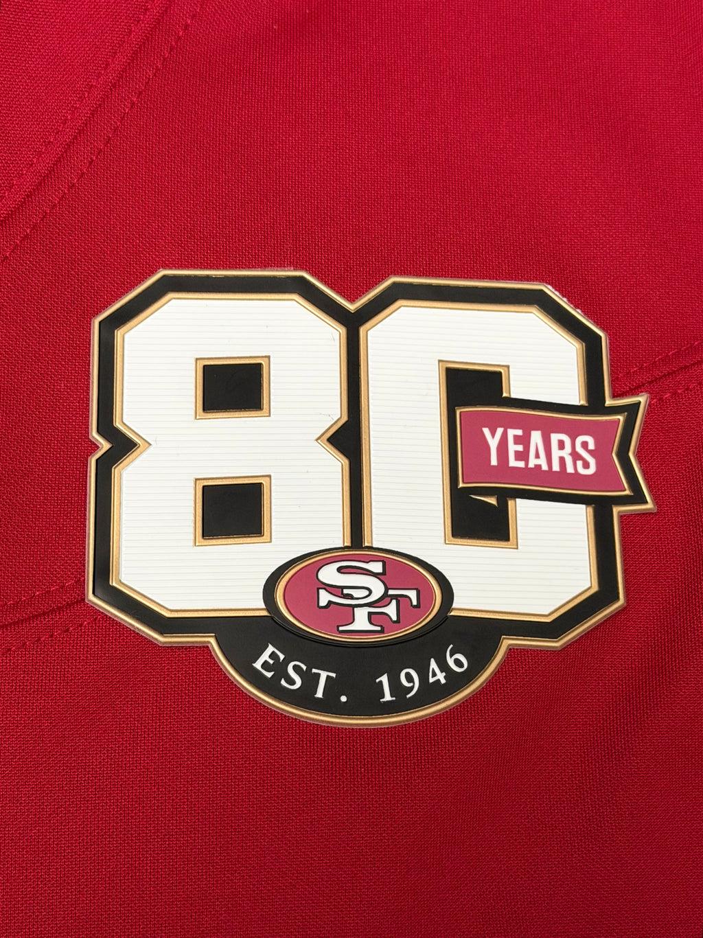 Brock Purdy San Francisco 49ers Jersey #13 Nike Vapor Fuse Limited Stitched Red Size (Large) NFL