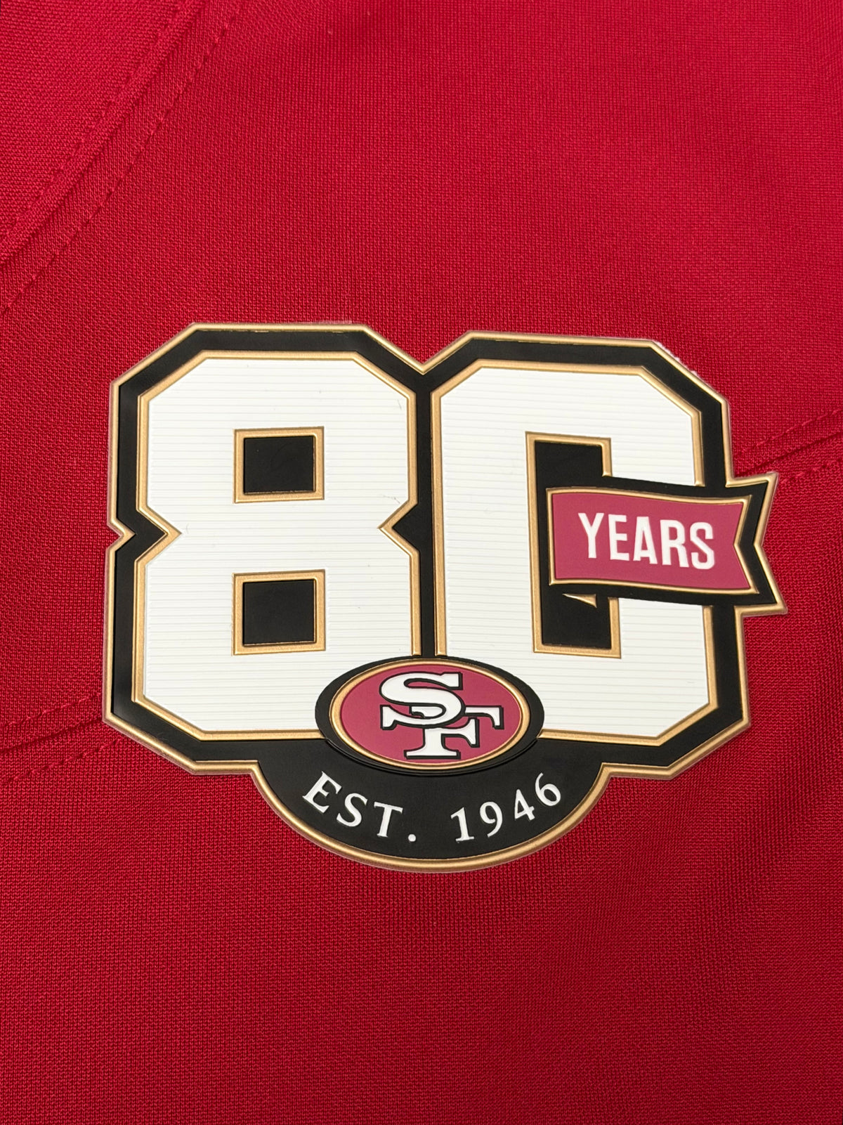 Brock Purdy San Francisco 49ers Jersey #13 Nike Vapor Fuse Limited Stitched Red Size (Large) NFL