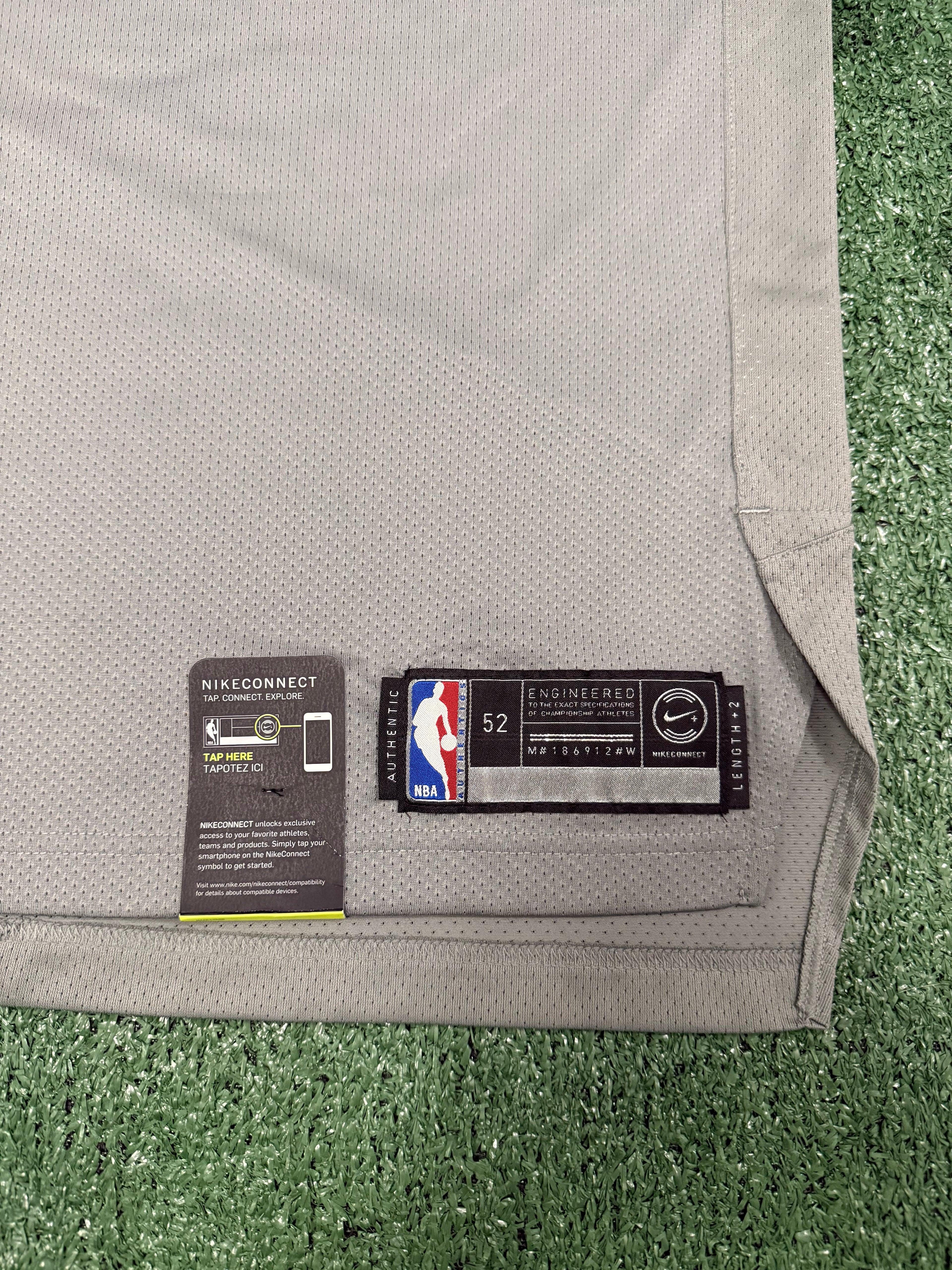 Russell Westbrook Oklahoma City Thunder Jersey #0 Nike Aeroswift Authentic Gray Size 52 (XL) NBA