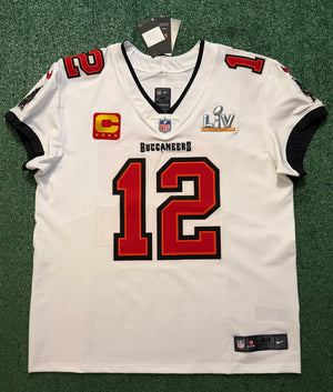 Tom Brady Tampa Bay Buccaneers Jersey #12 Nike Vapor Elite White size 48 (XL) NFL