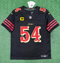 Fred Warner San Francisco 49ers Jersey #54 Nike FUSE Rivalry Black  Size (Large) NFL