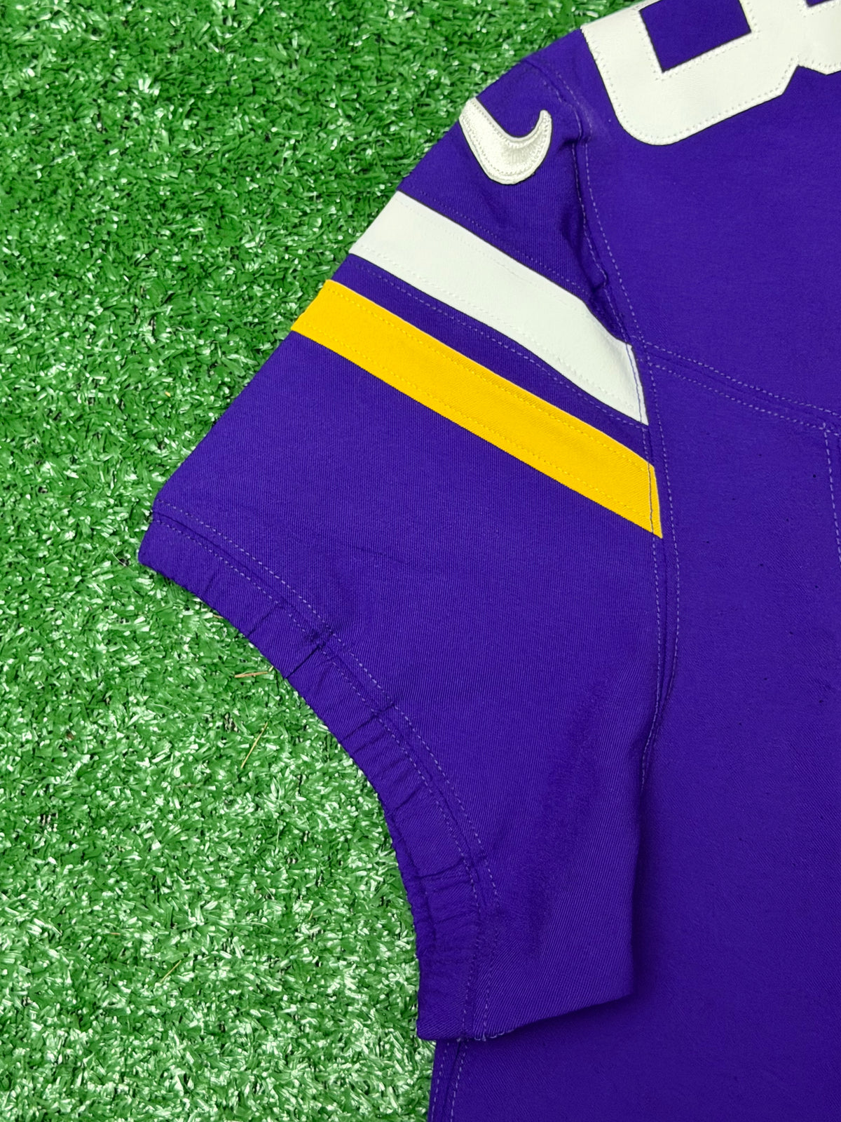 Justin Jefferson Minnesota Vikings Jersey #18 Nike Vapor FUSE Elite Purple Size 44 (Large) NFL