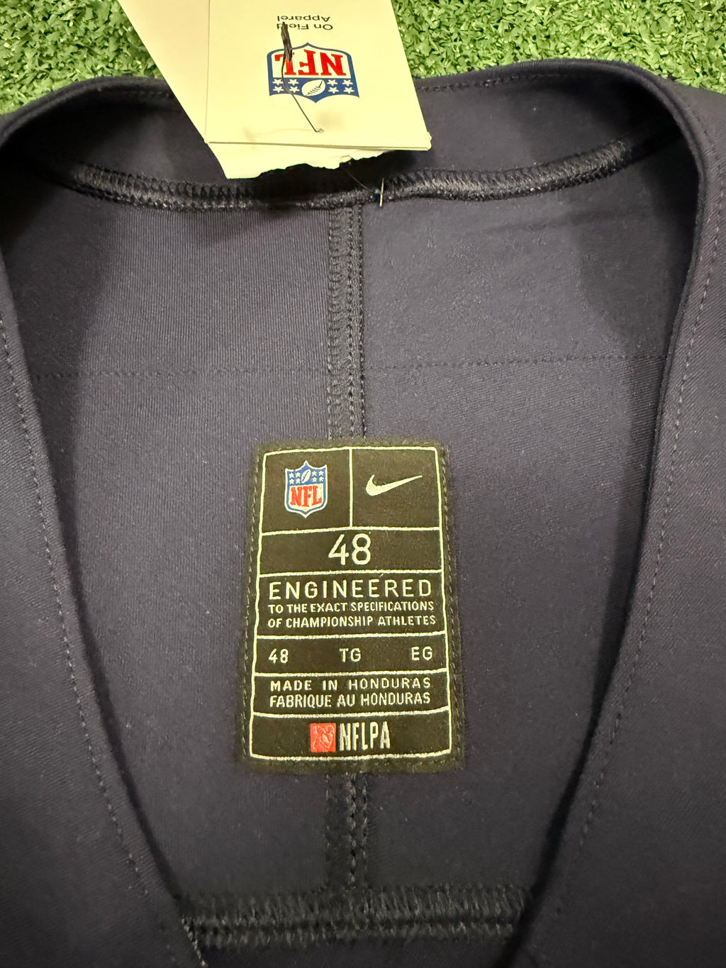 Caleb Williams Chicago Bears Jersey #18 Nike Vapor FUSE Elite Navy Size 48 (XL) NFL