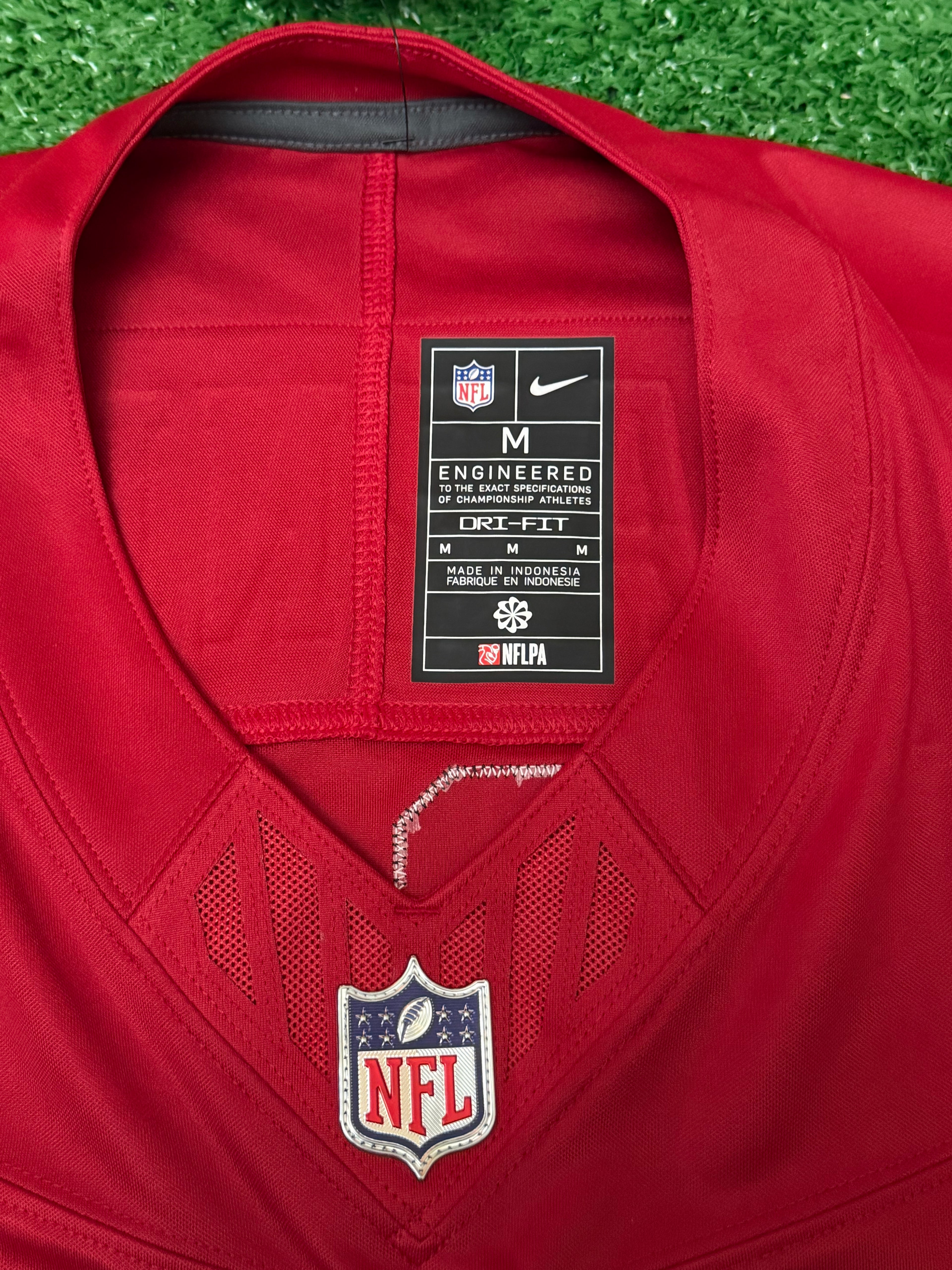 Fred Warner San Francisco 49ers Jersey #54 Nike Vapor Fuse Limited Stitched Red Size (Medium) NFL