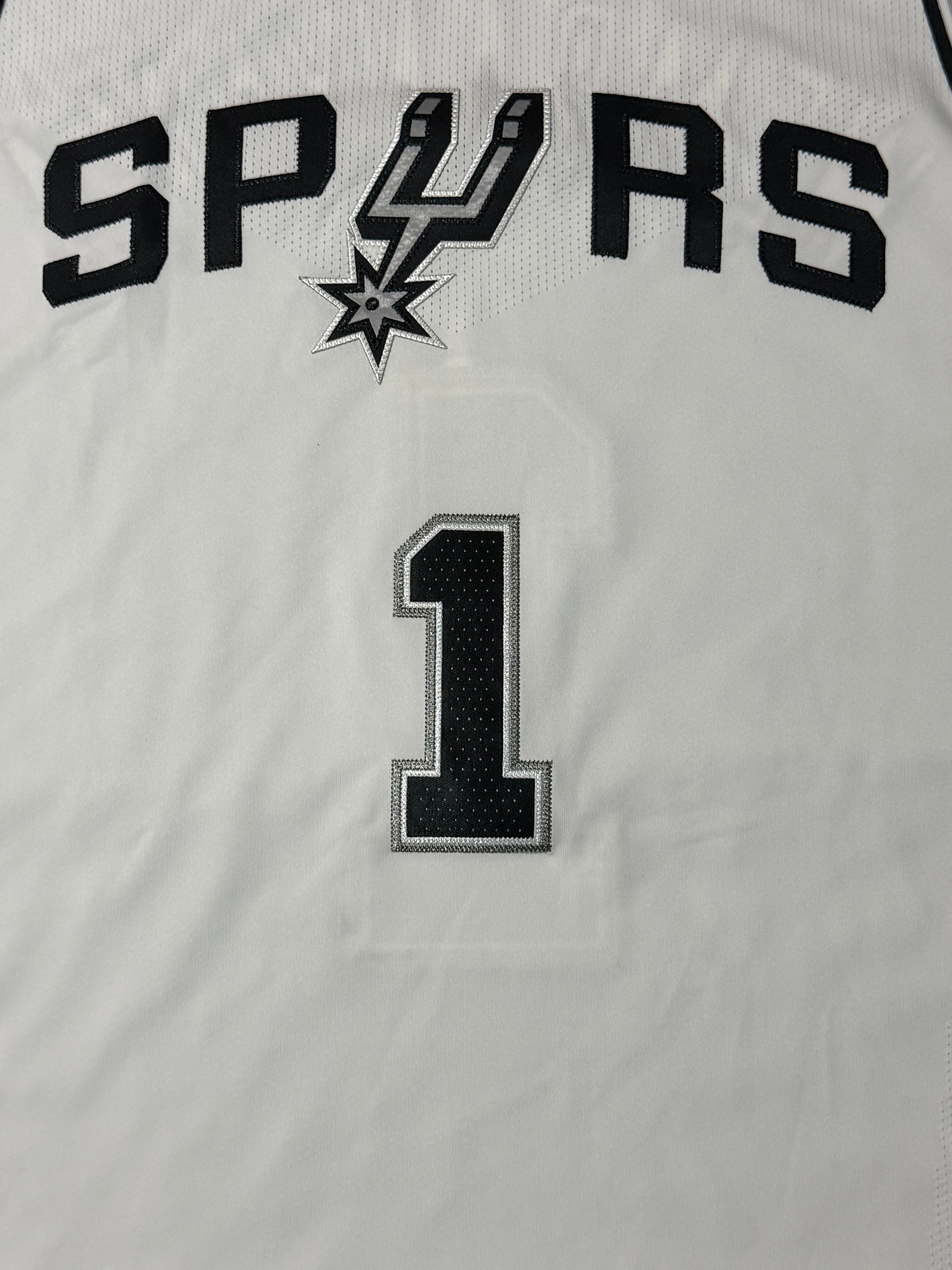 Victor Wembanyama San Antonio Spurs Jersey #1 Nike ADV Authentic White Size 52 (XL) NBA
