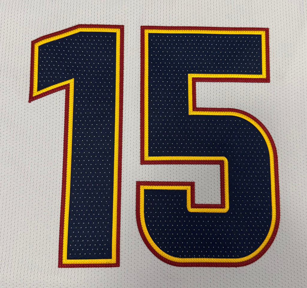 Nikola Jokic Denver Nuggets Jersey #15 Nike ADV Authentic White Size 48 (L) NBA