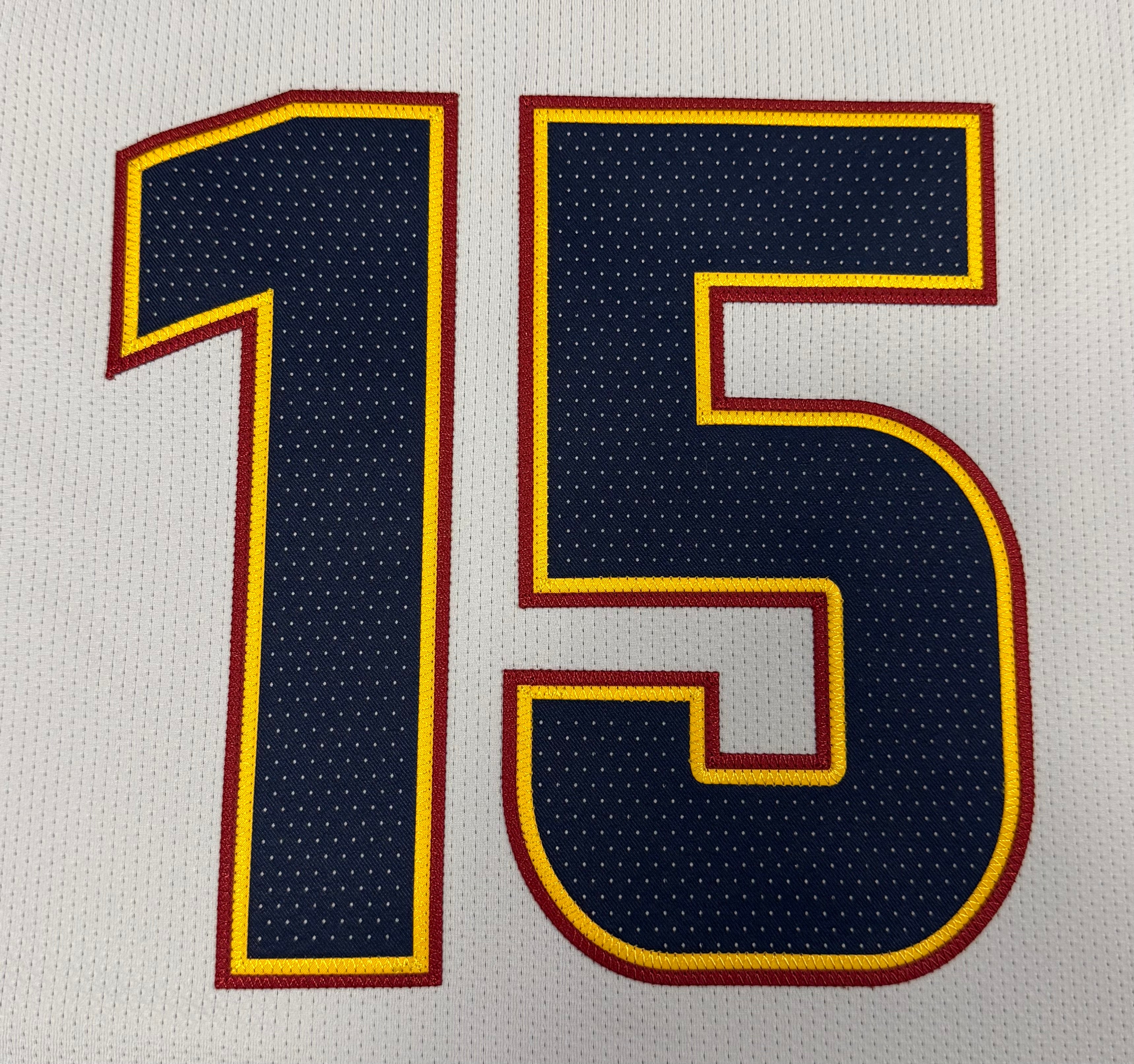 Nikola Jokic Denver Nuggets Jersey #15 Nike ADV Authentic White Size 48 (L) NBA