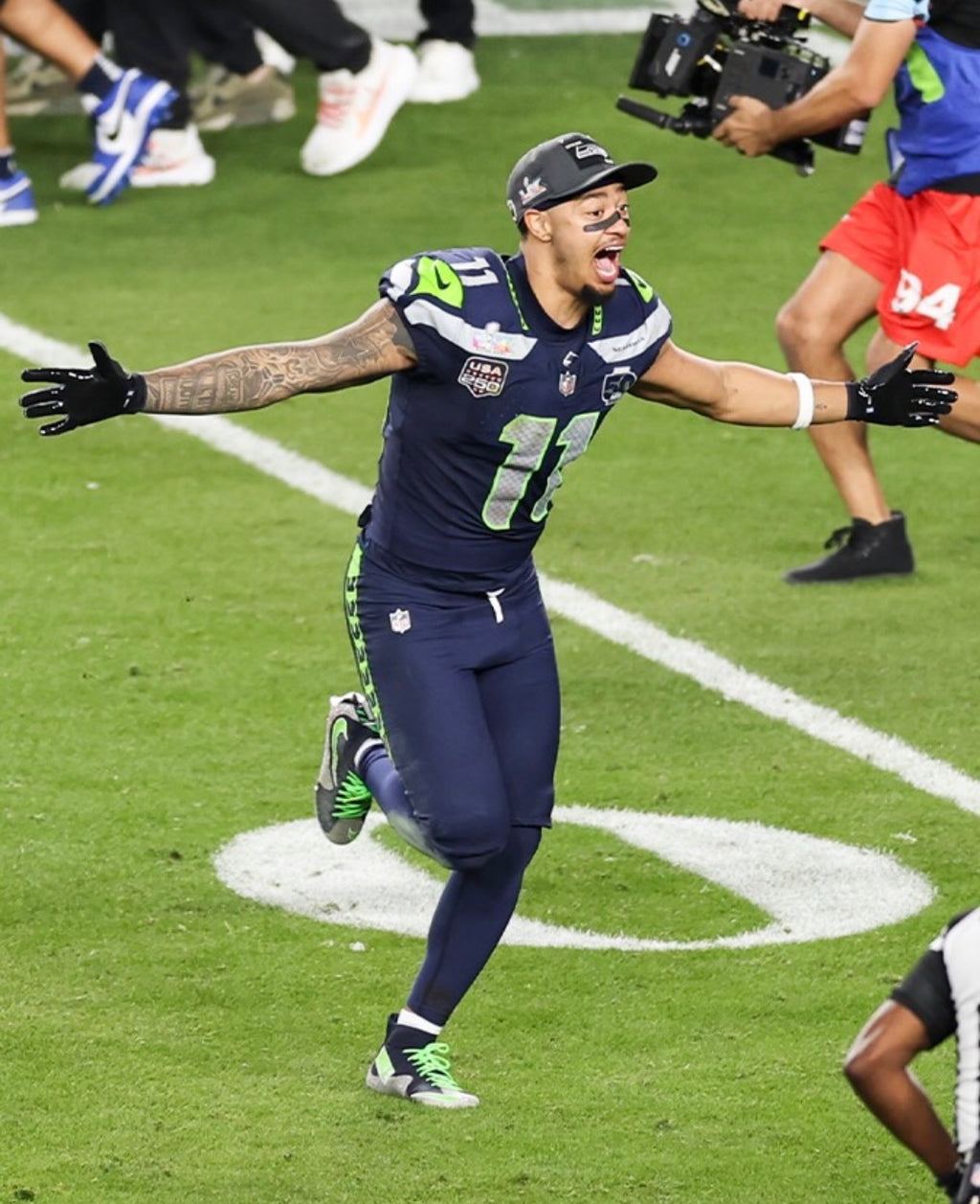 Jaxon Smith-Njigba Seattle Seahawks Jersey #11 Nike Vapor FUSE Elite Navy Size 48 (XL) NFL