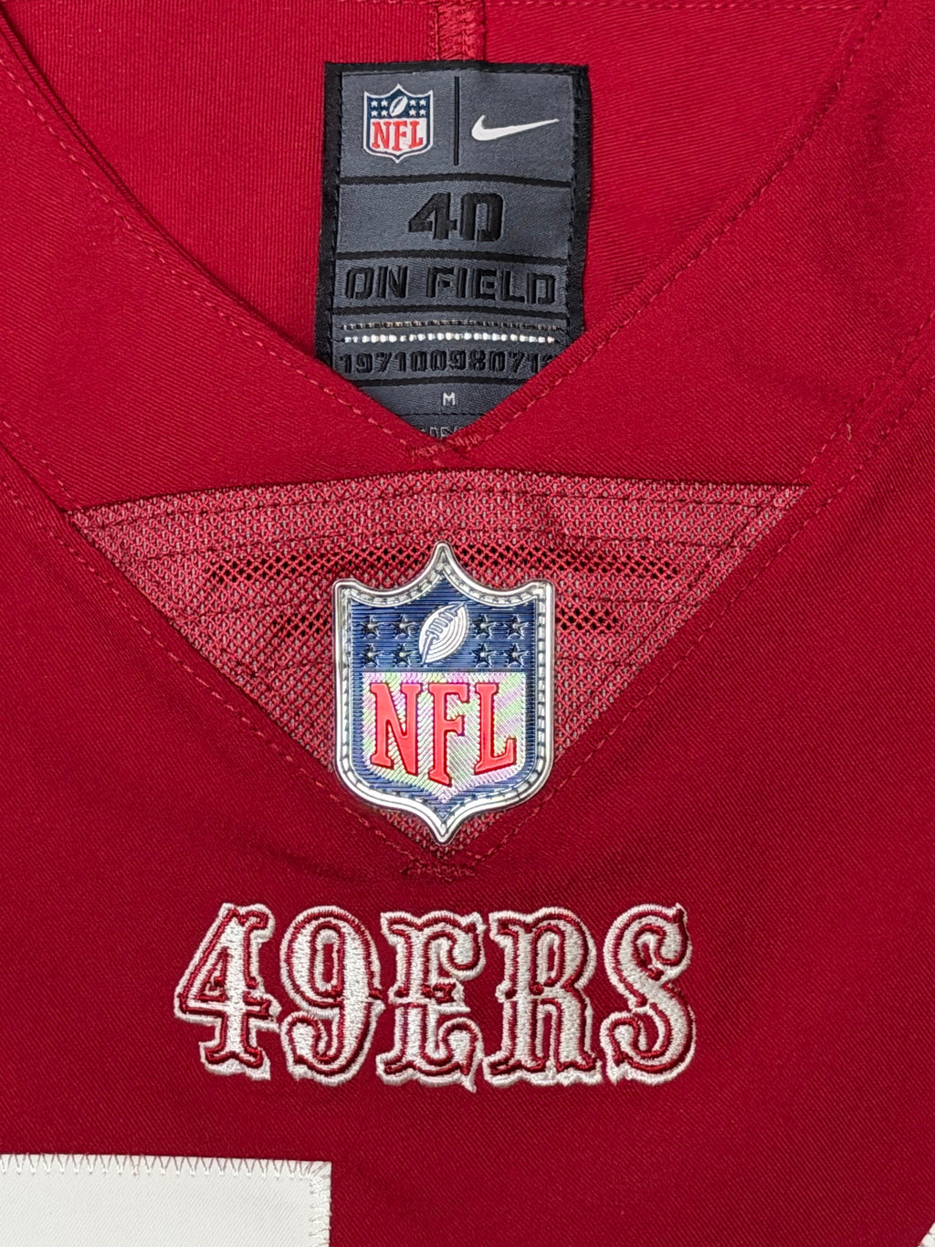 Fred Warner San Francisco 49ers
Jersey #54 Nike Vapor Elite red Size 40 (Medium) NFL
