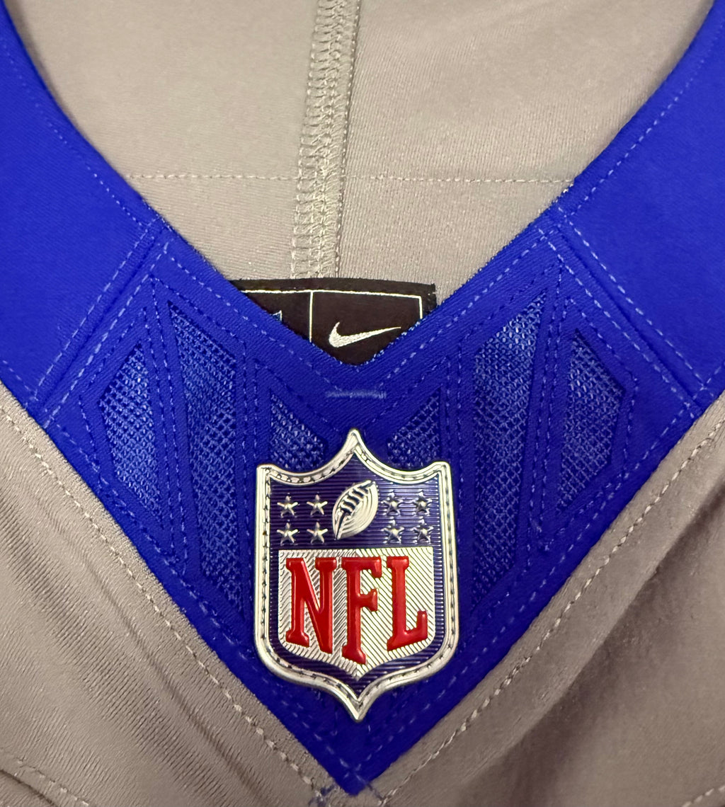 Josh Allen Buffalo Bills Jersey #17 Nike Vapor Fuse Elite Gray Size 40 (M) NFL