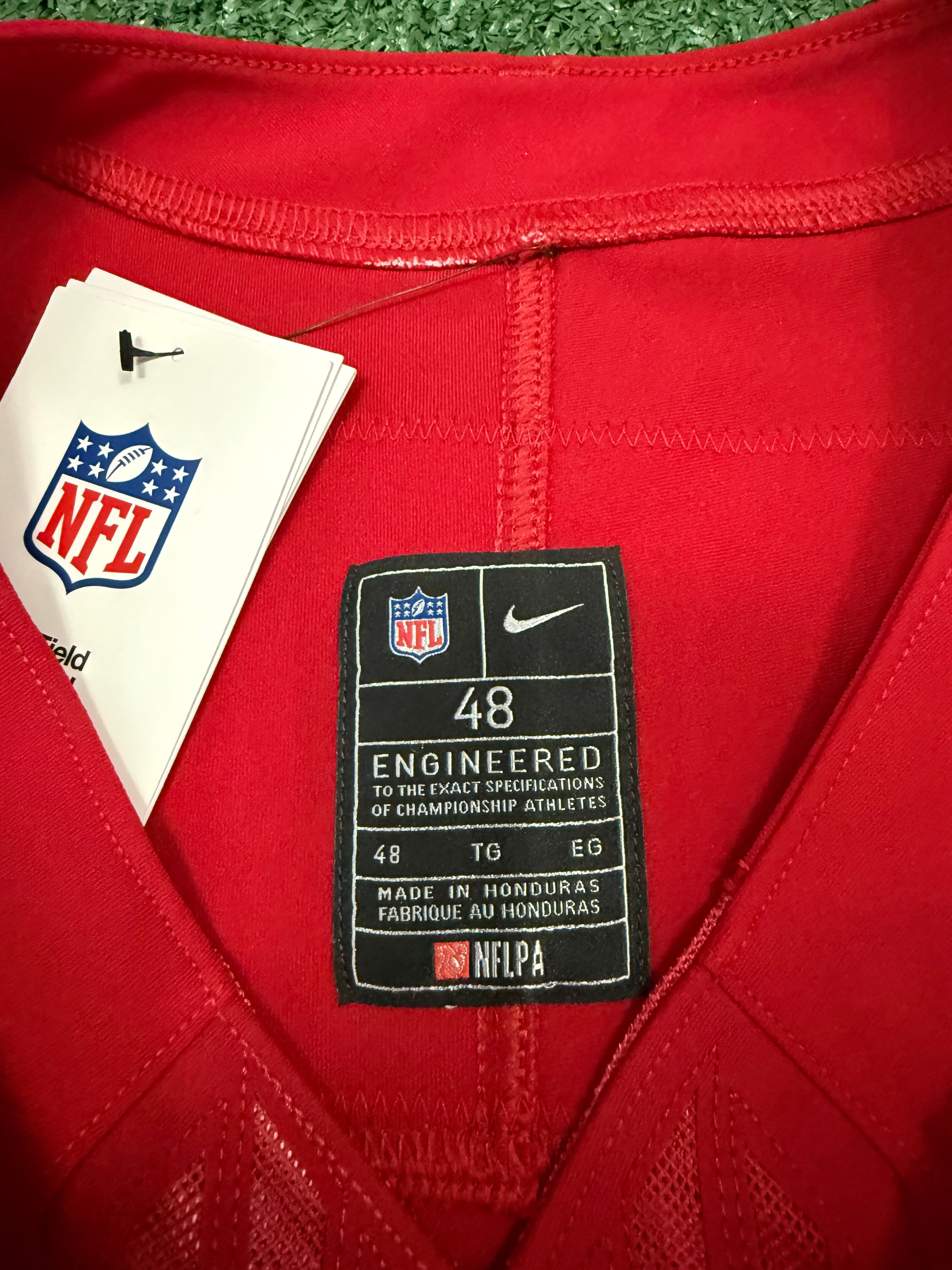 Trent Williams San Francisco 49ers Jersey #71 Nike Vapor FUSE Elite Red Size 48 (XL) NFL