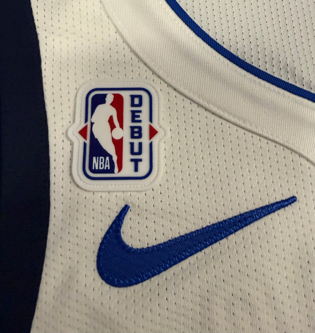 Cooper Flagg Dallas Mavericks Jersey #32 Nike ADV White Size 48 (Large) NBA
