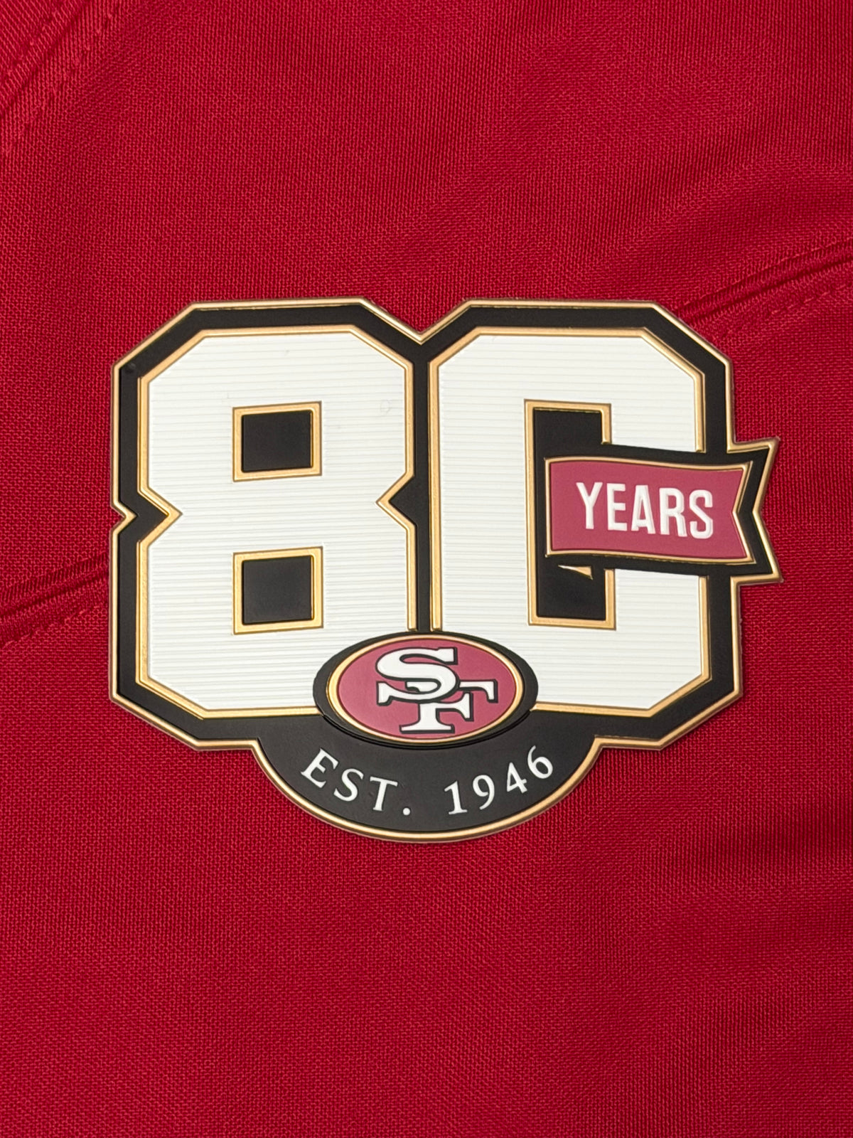 George Kittle San Francisco 49ers Jersey #85 Nike Vapor Fuse Limited Stitched Red Size (Large) NFL