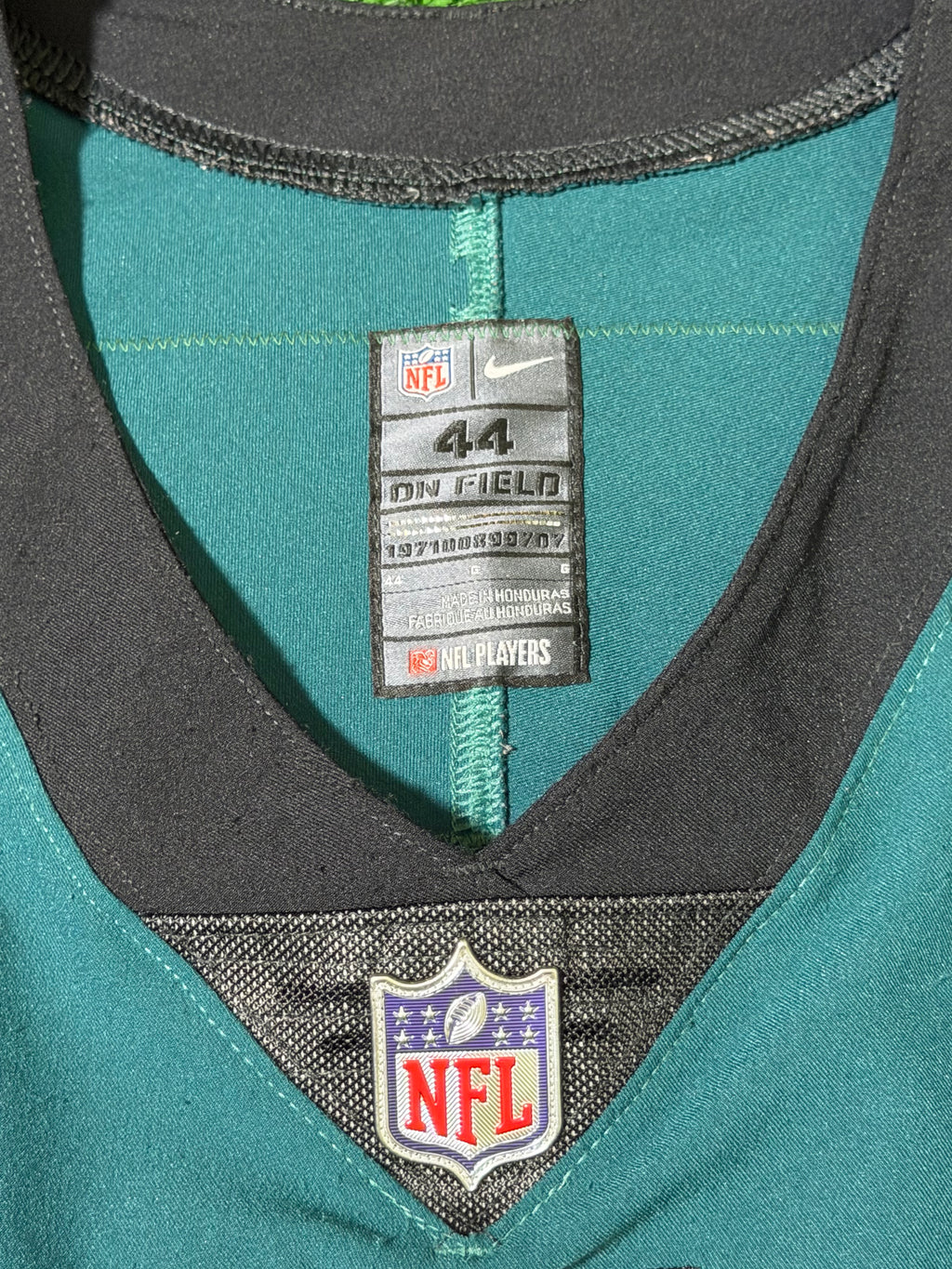 Jalen Hurts Philadelphia Eagles Jersey #1 Nike Vapor Elite Green size 44 (Large) NFL