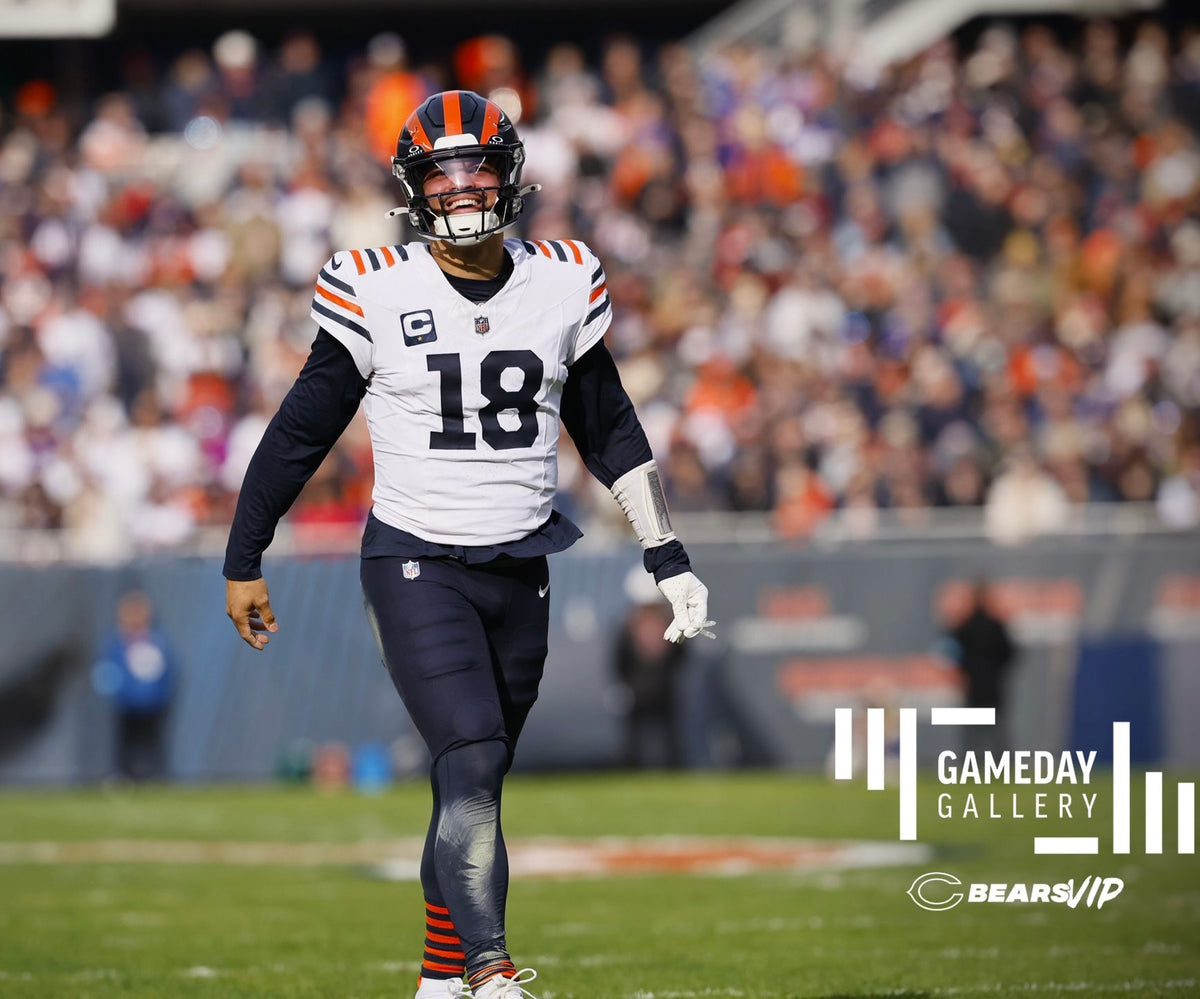 Caleb Williams Chicago Bears Jersey #18 Nike Vapor FUSE Stitched Limited White Size (Medium) NFL