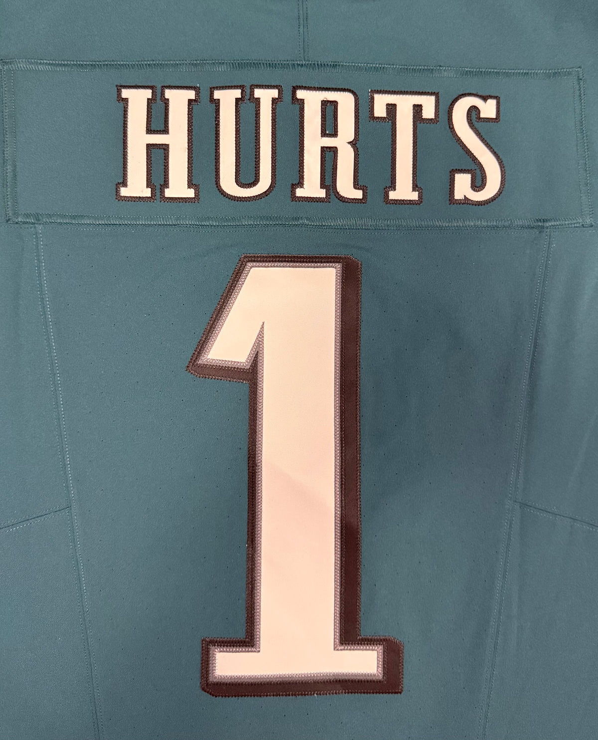 Jalen Hurts Philadelphia Eagles Jersey #1 Nike Vapor FUSE Elite Green Size 40 (Medium) NFL
