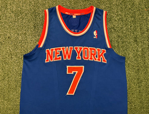 Carmelo Anthony New York Knicks Jersey #7 Adidas Climacool Blue Size (Large) NBA