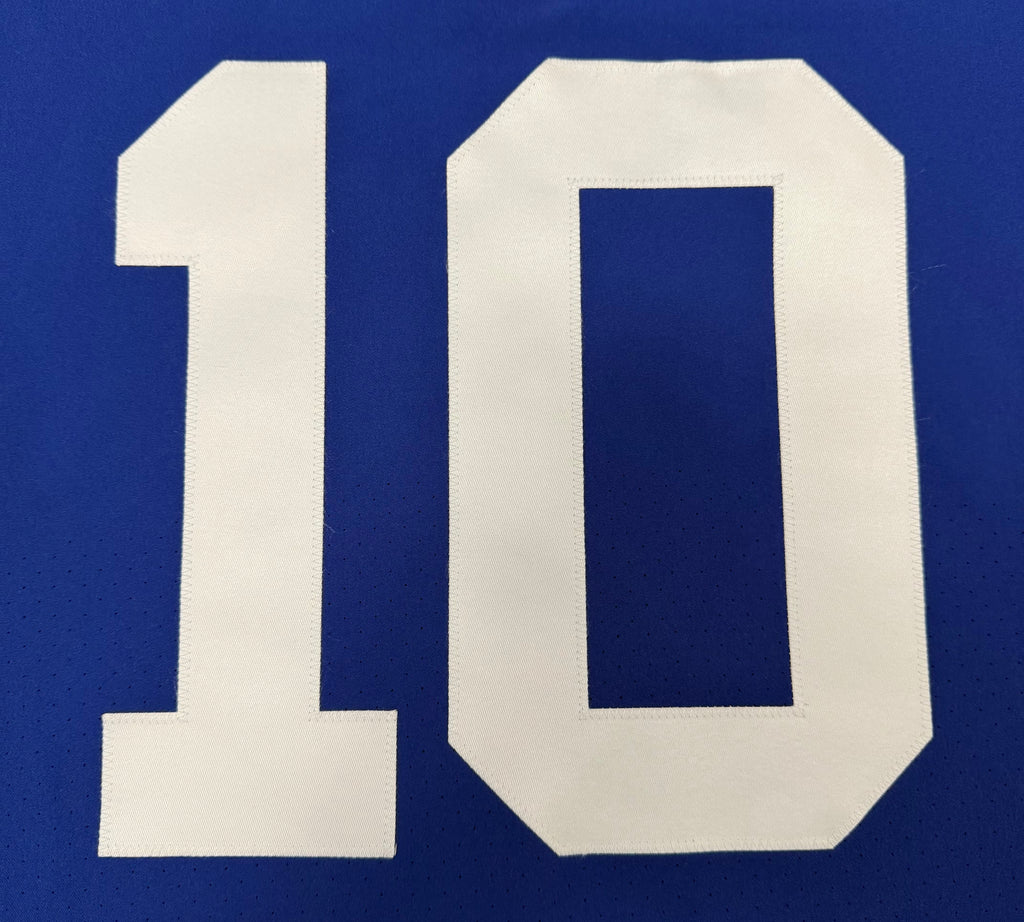 Eli Manning New York Giants Jersey #10 Nike Vapor Elite Blue Size 44 (Large) NFL