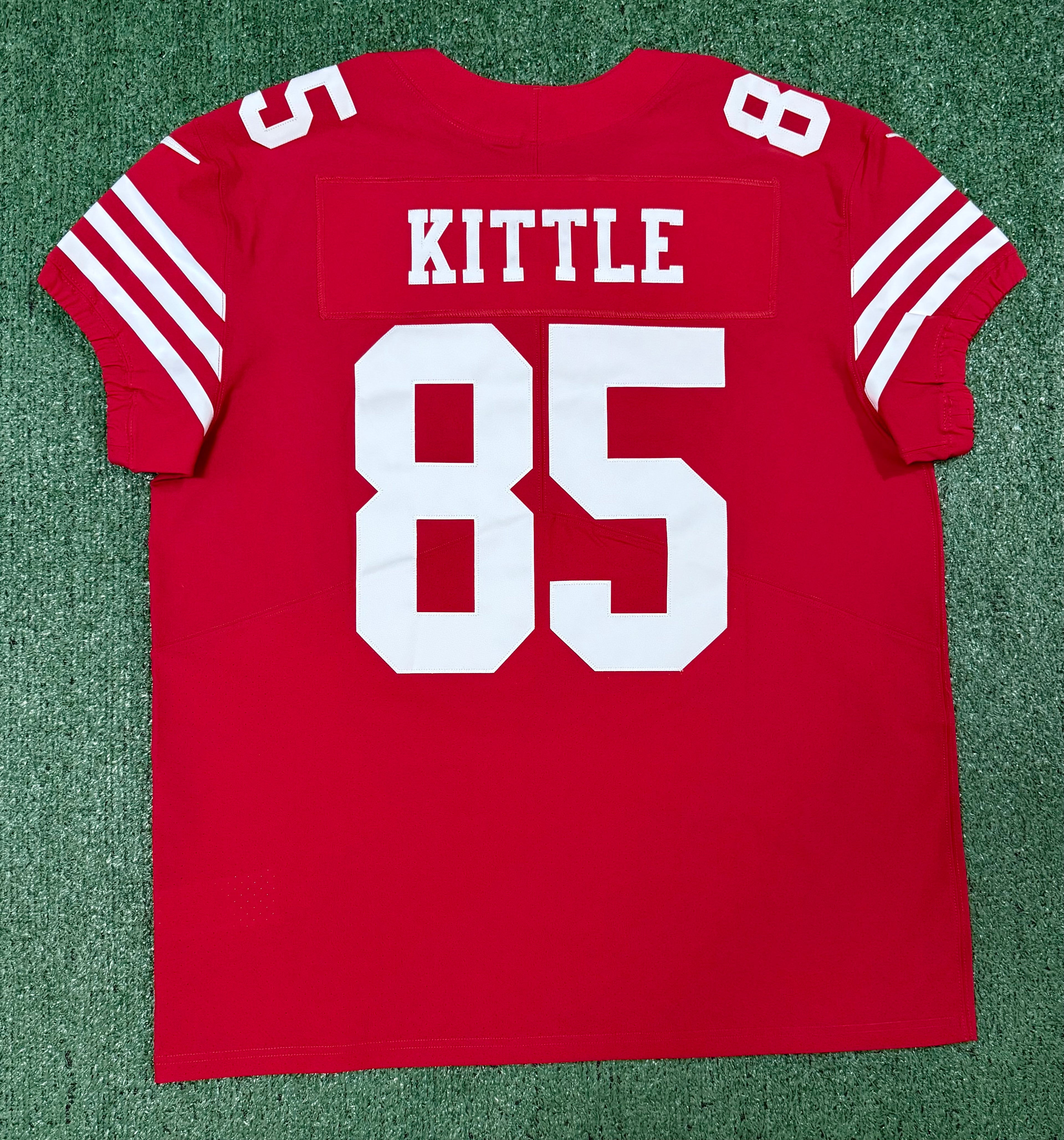 George Kittle San Francisco 49ers  Jersey #85 Nike Vapor Elite Red Size 48 (XL) NFL