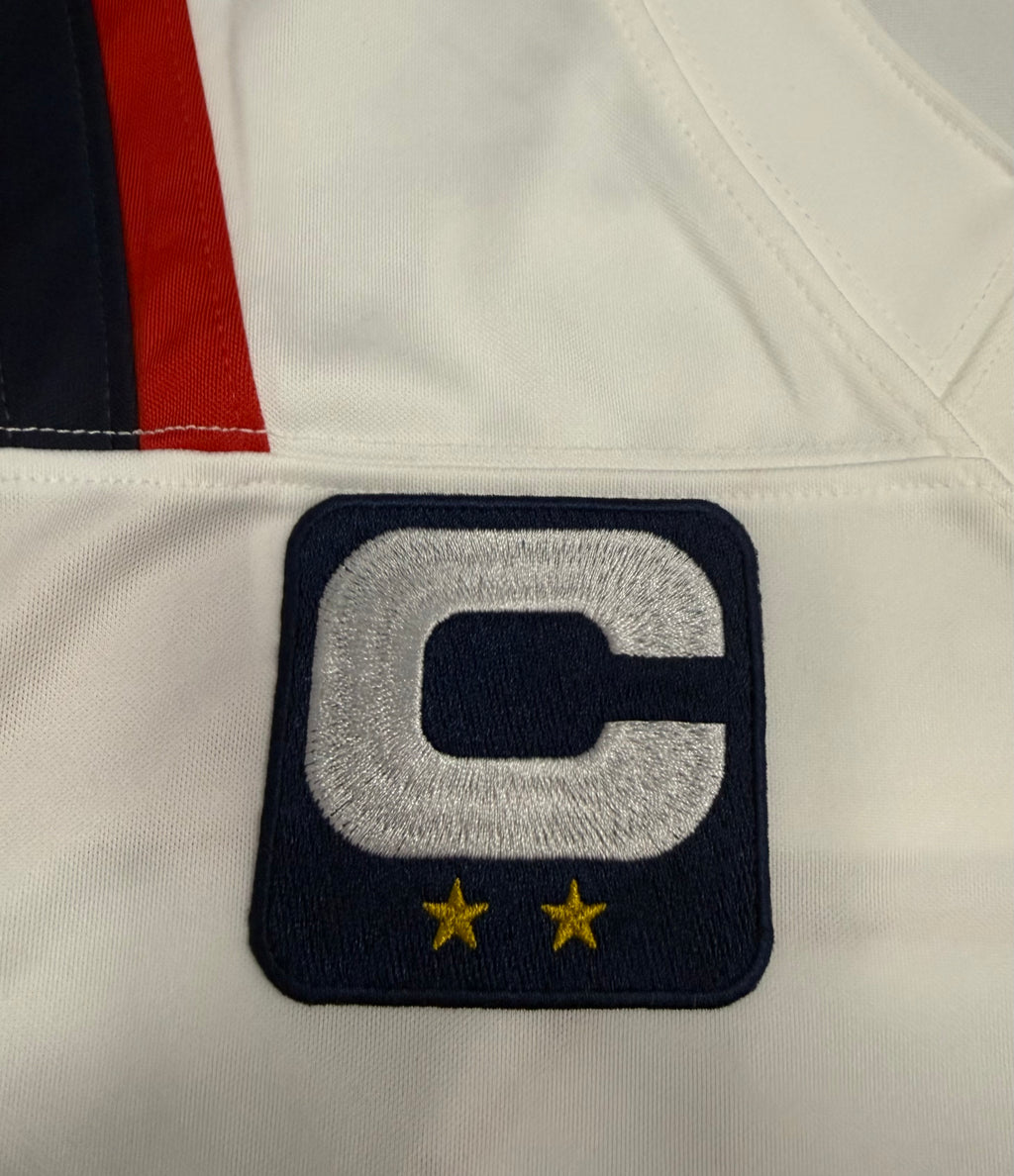 Drake Maye New England Patriots Jersey #10 Nike Vapor Fuse Limited White Size (Medium) NFL