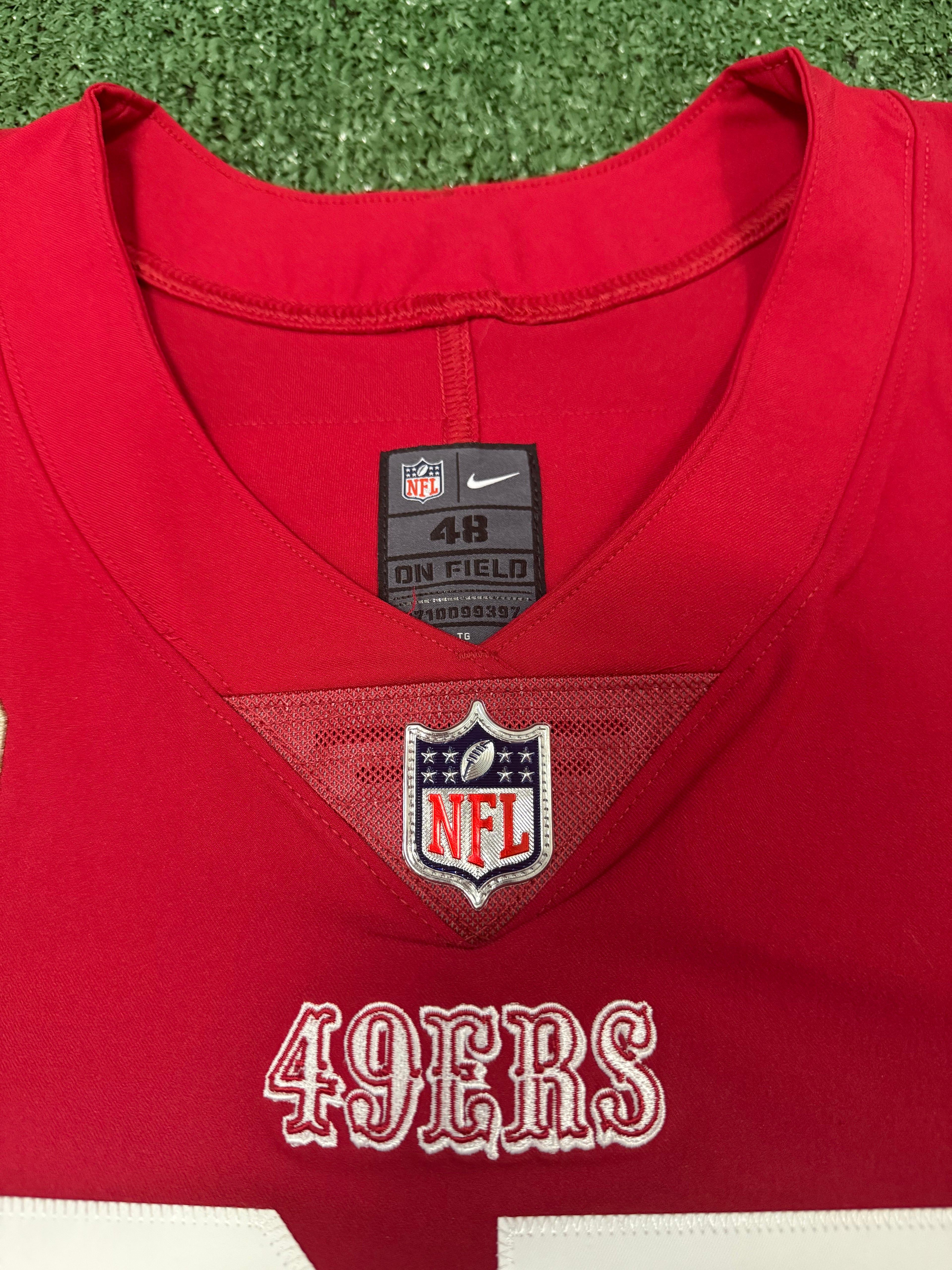 George Kittle San Francisco 49ers  Jersey #85 Nike Vapor Elite Red Size 48 (XL) NFL