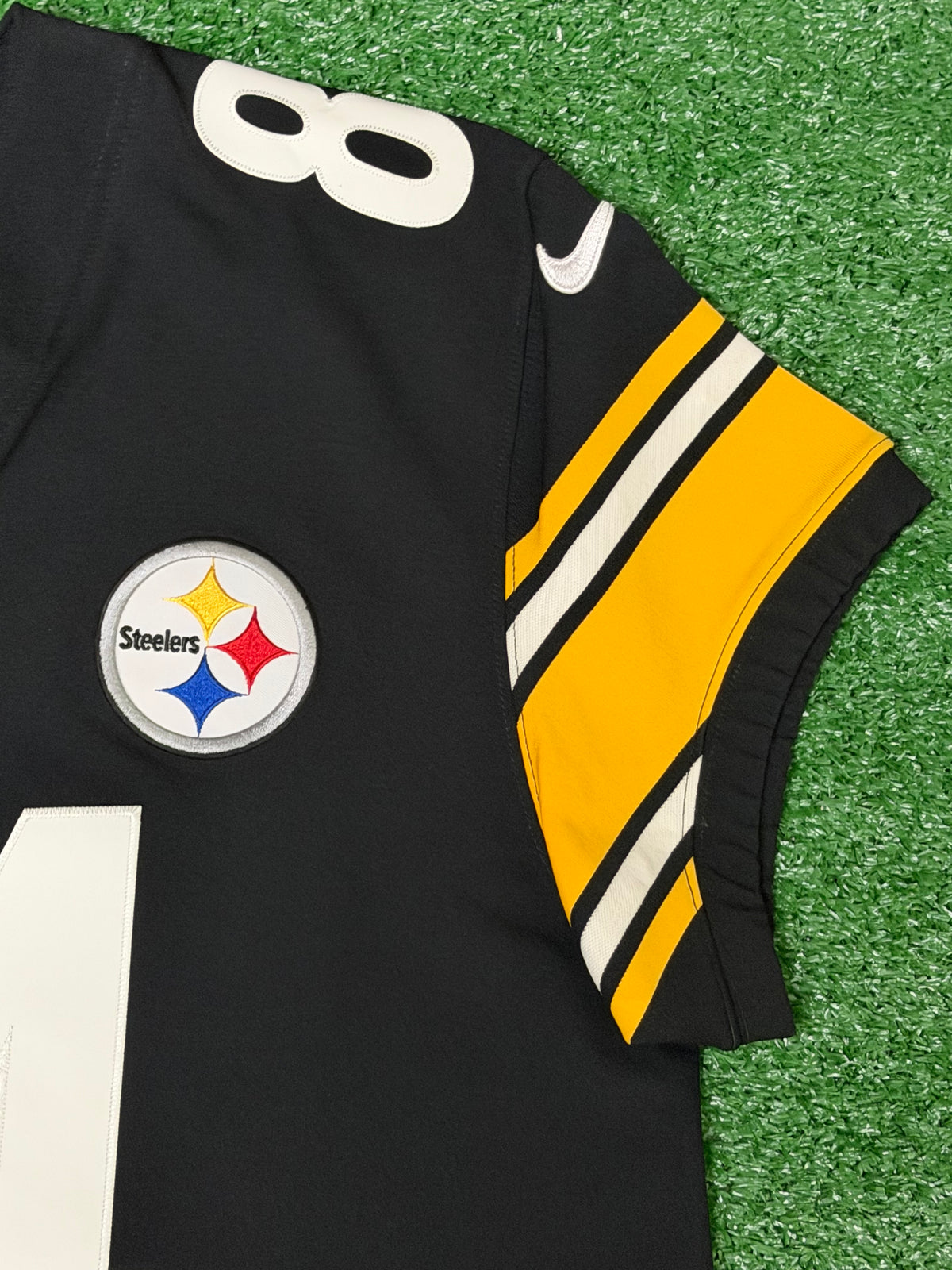 Antonio Brown Pittsburgh Steelers Jersey #84 Nike Vapor Elite Black Size 48 (XL) NFL