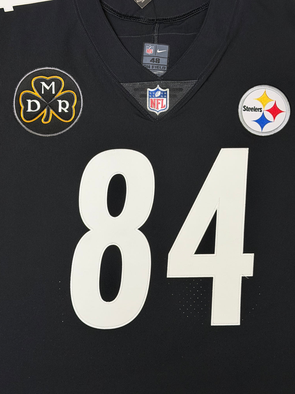 Antonio Brown Pittsburgh Steelers Jersey #84 Nike Vapor Elite Black Size 48 (XL) NFL